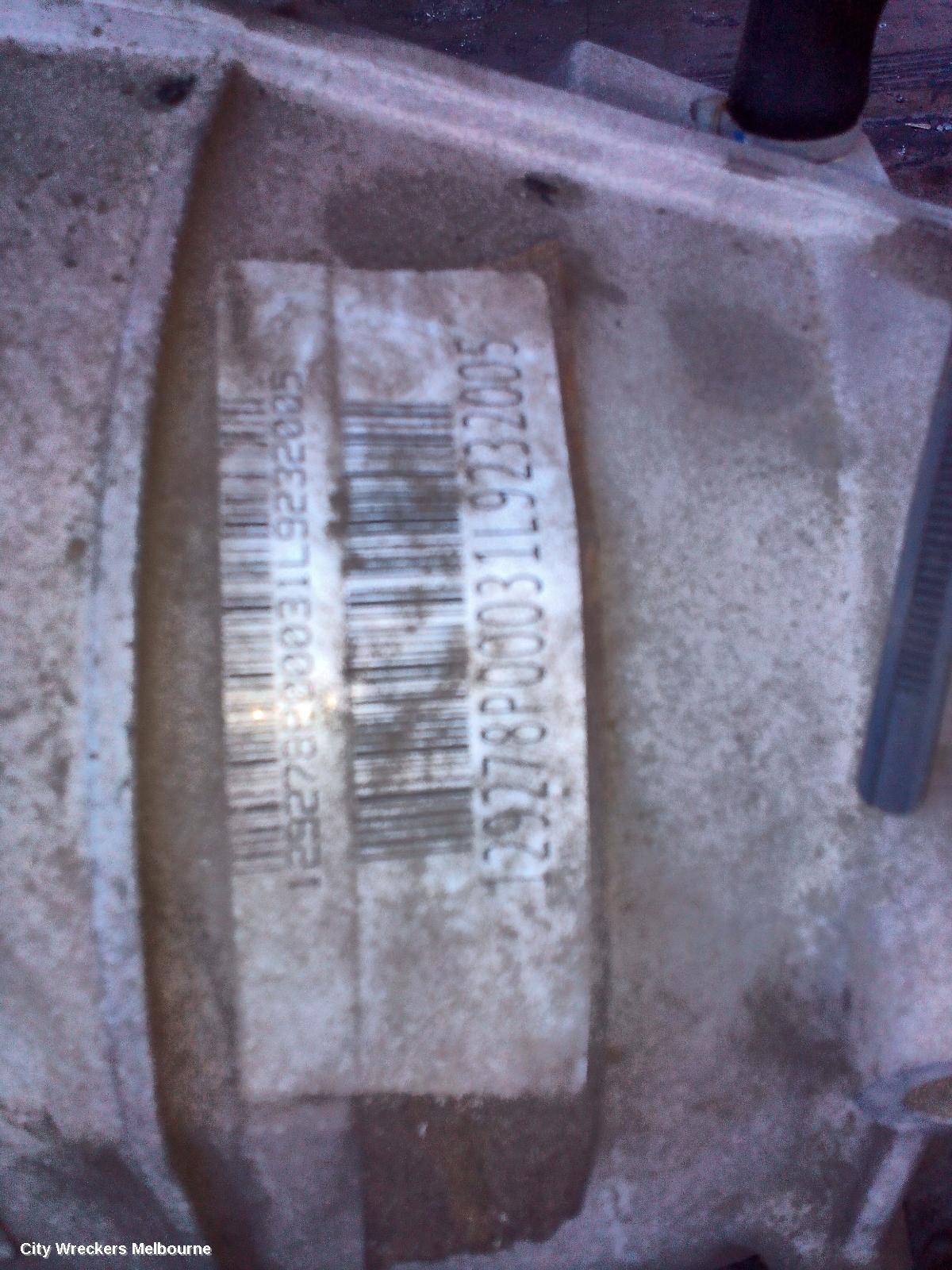 LDV G10 TRANS/GEARBOX, AUTO, DIESEL, 1.9, TURBO, SV7A/SV7C, WAGON/VAN, 04/2015 - 06/2021