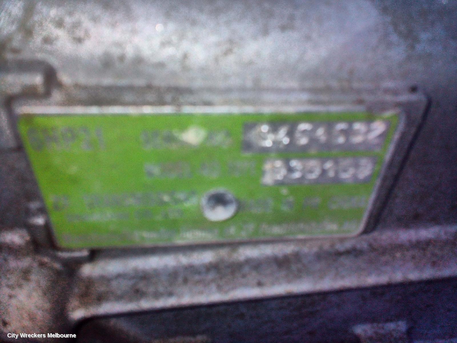 LDV G10 TRANS/GEARBOX, AUTO, DIESEL, 1.9, TURBO, SV7A/SV7C, WAGON/VAN, 04/2015 - 06/2021