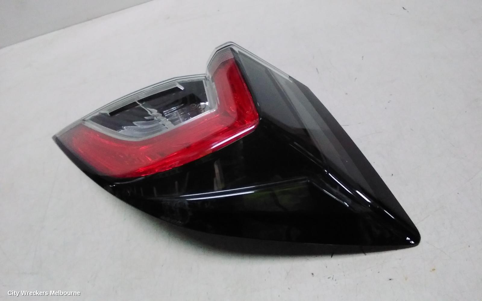 HONDA CIVIC RIGHT TAILLIGHT, IN BODY, HATCH, 10TH GEN, LED TYPE, 02/2017 - 08/2021