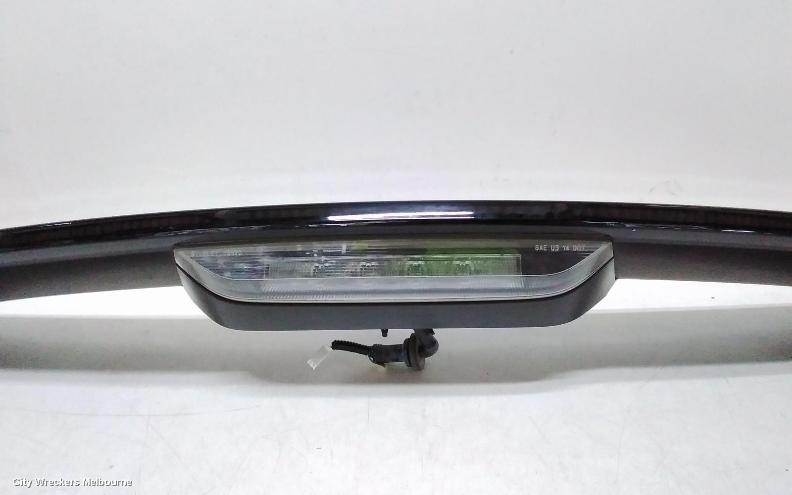 HONDA CIVIC REAR SPOILER, 10TH GEN, HATCH, CENTRE, W/ STOP LAMP TYPE, 05/2016 - 08/2021