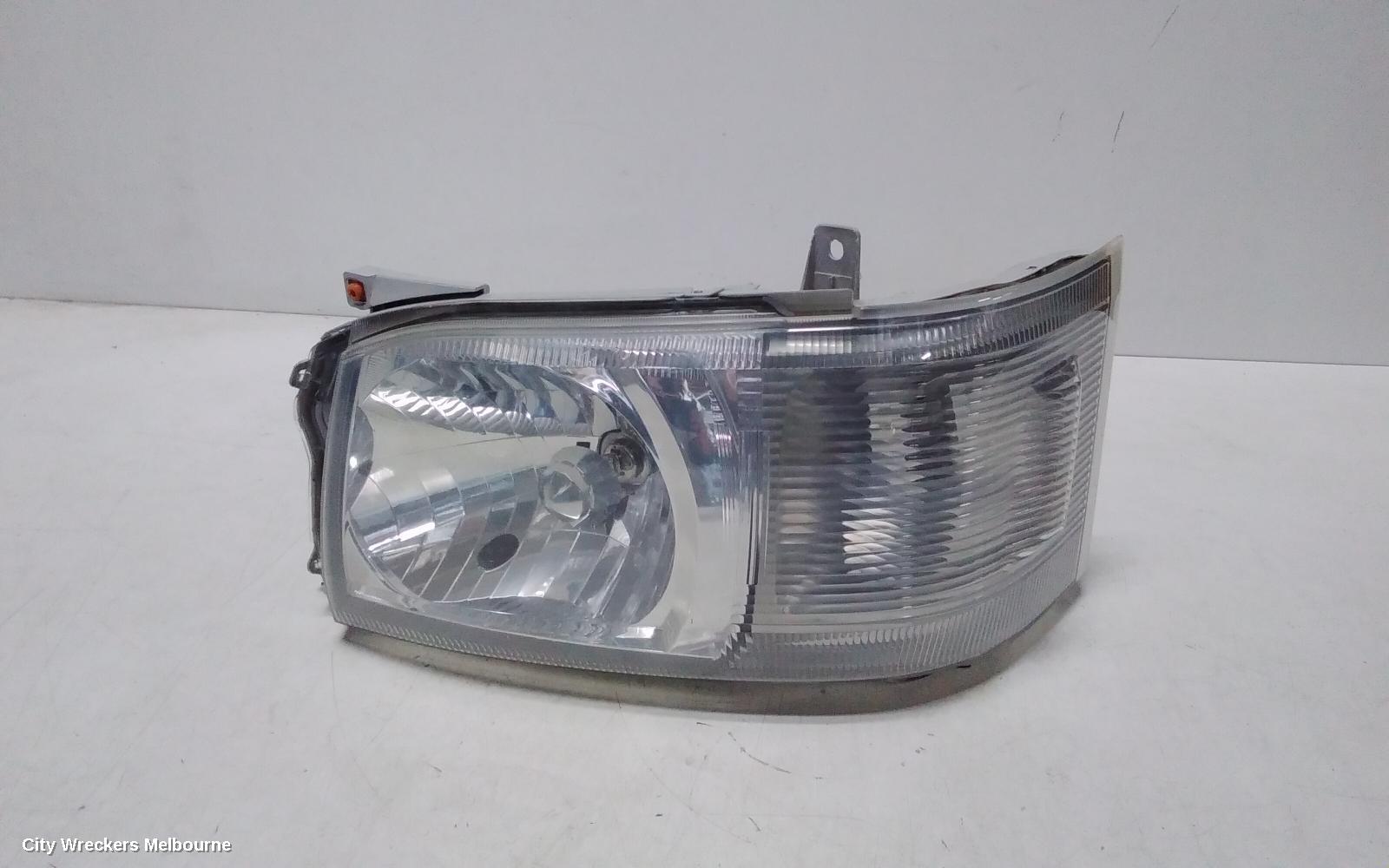 TOYOTA HIACE LEFT HEADLAMP, TRH/KDH, LWB/SWB, LENS# 26-118, 01/2005 - 08/2010