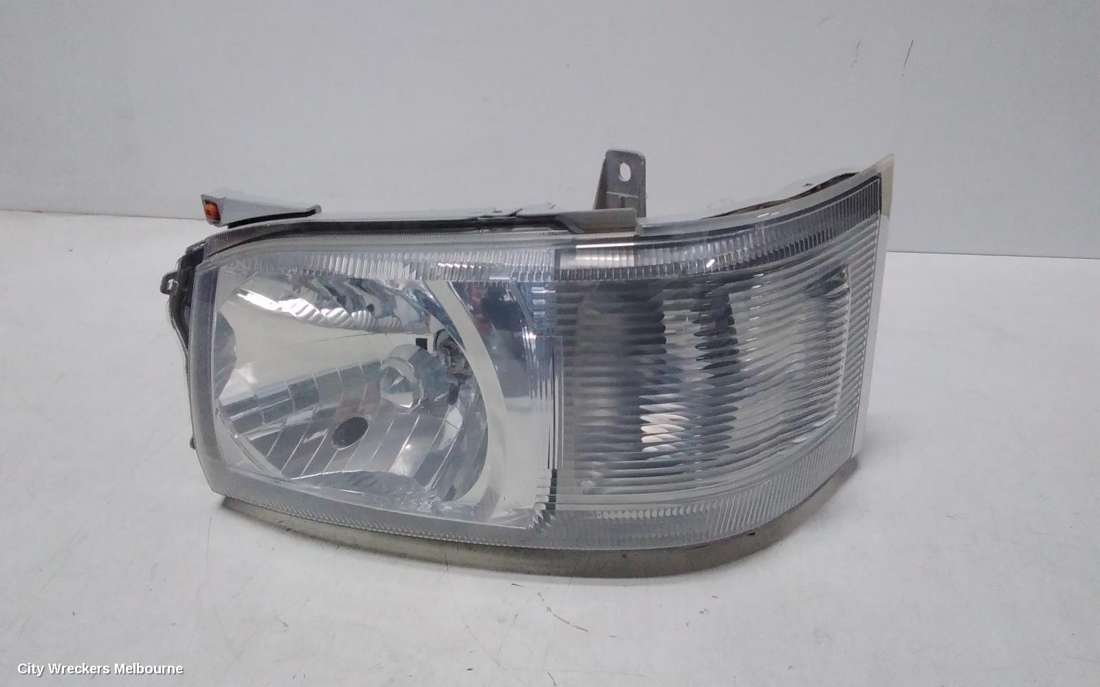 TOYOTA HIACE LEFT HEADLAMP, TRH/KDH, LWB/SWB, LENS# 26-118, 01/2005 - 08/2010