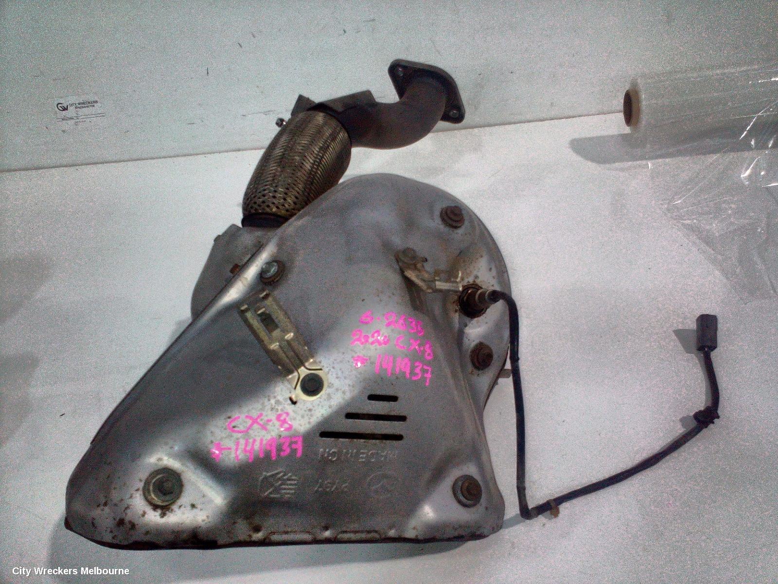 MAZDA CX8 CATALYTIC CONVERTER, KG, MANIFOLD CATALYTIC CONVERTER, 05/2018 - 12/2023