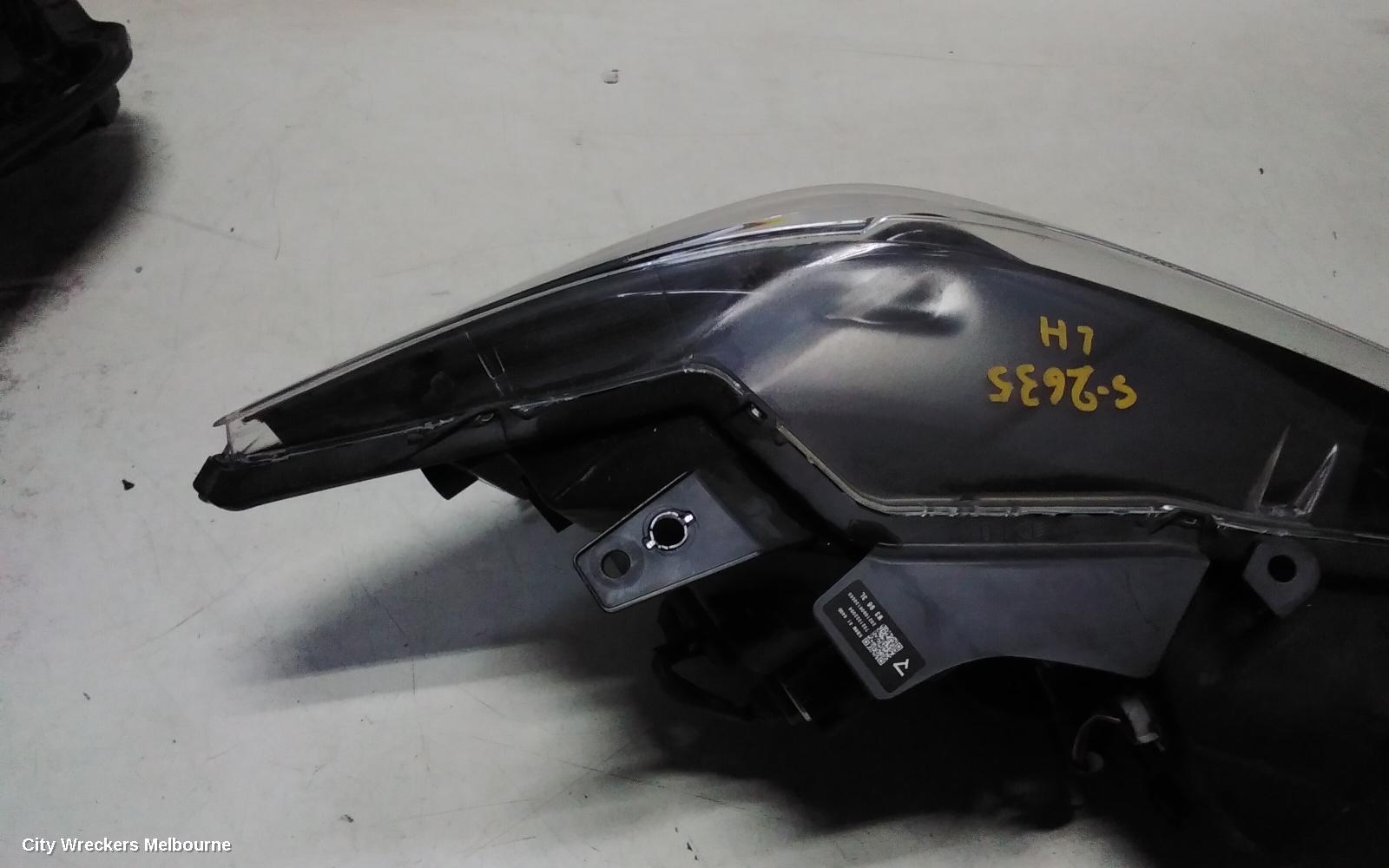 MAZDA CX8 LEFT HEADLAMP, KG, LED, NON AFS & W/ ADAPTIVE, W/ DAYTIME RUNNING LAMP TYPE, 05/2018 ONWARDS