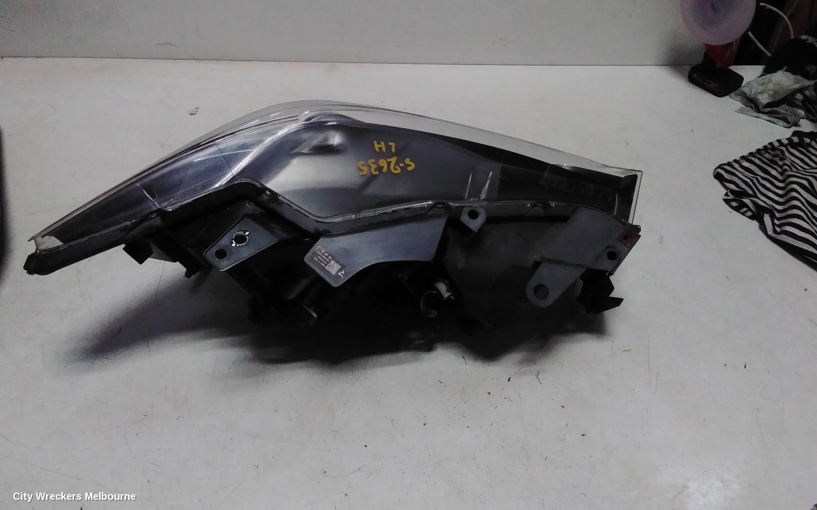 MAZDA CX8 LEFT HEADLAMP, KG, LED, NON AFS & W/ ADAPTIVE, W/ DAYTIME RUNNING LAMP TYPE, 05/2018 ONWARDS