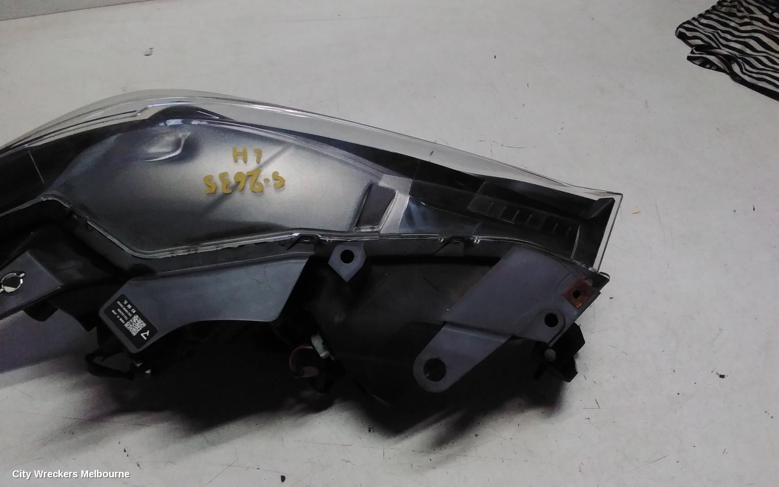 MAZDA CX8 LEFT HEADLAMP, KG, LED, NON AFS & W/ ADAPTIVE, W/ DAYTIME RUNNING LAMP TYPE, 05/2018 ONWARDS