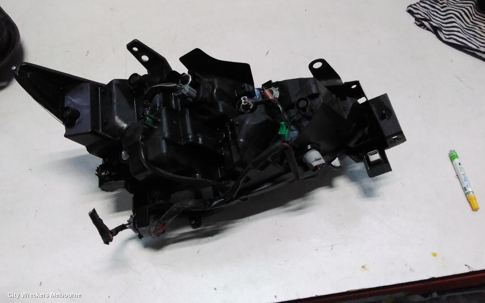 MAZDA CX8 LEFT HEADLAMP, KG, LED, NON AFS & W/ ADAPTIVE, W/ DAYTIME RUNNING LAMP TYPE, 05/2018 ONWARDS