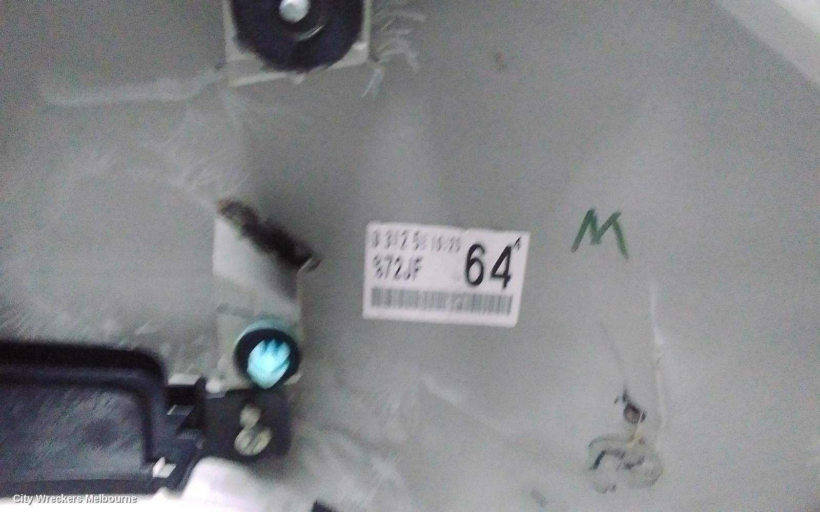 MAZDA CX8 REAR GARNISH, TAILGATE GARNISH (LOWER), NON SMART KEY TYPE, KG, 05/2018 ONWARDS