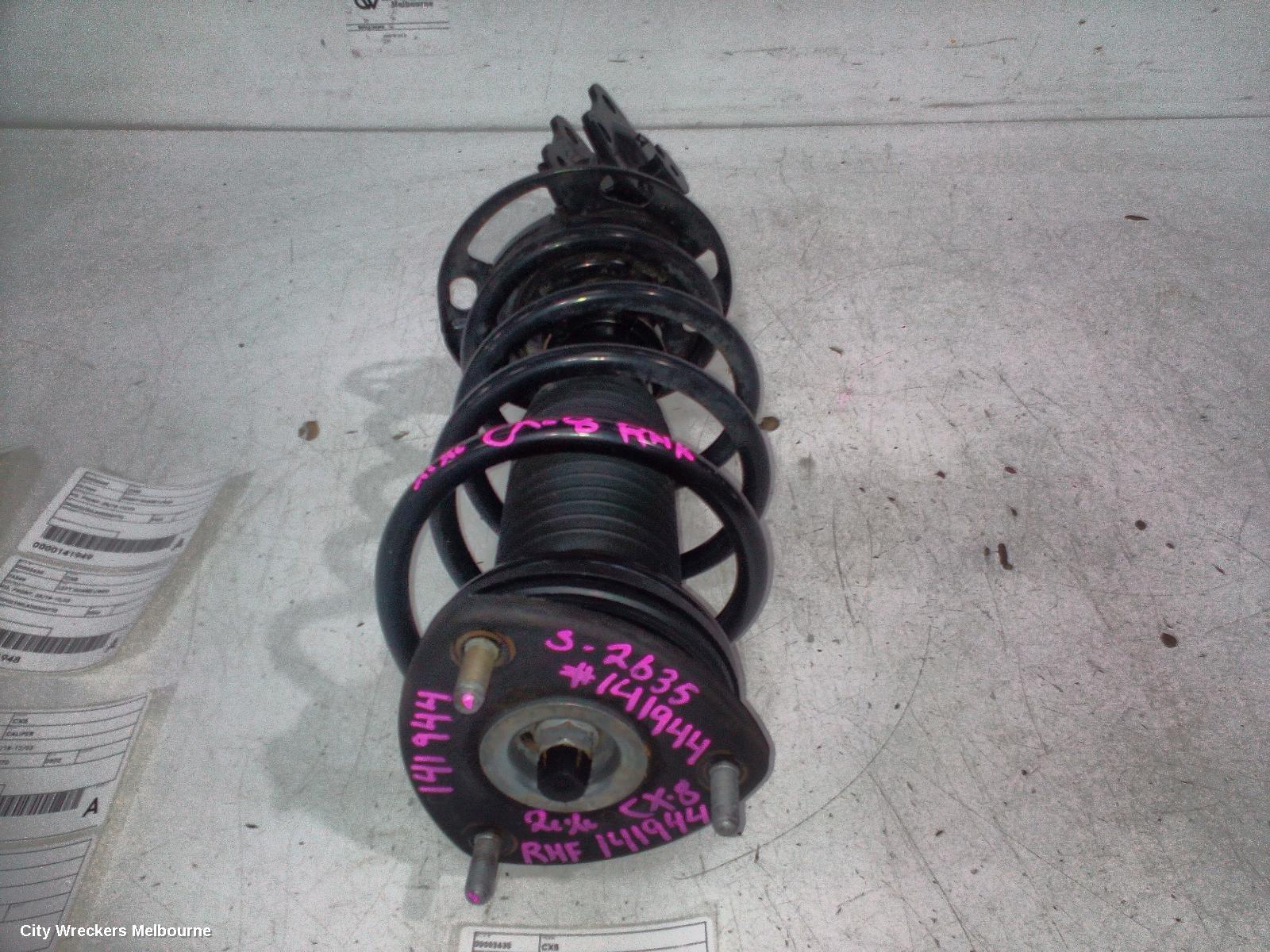 MAZDA CX8 RIGHT FRONT STRUT, KG, 2.5, PETROL, 05/2018 - 12/2023