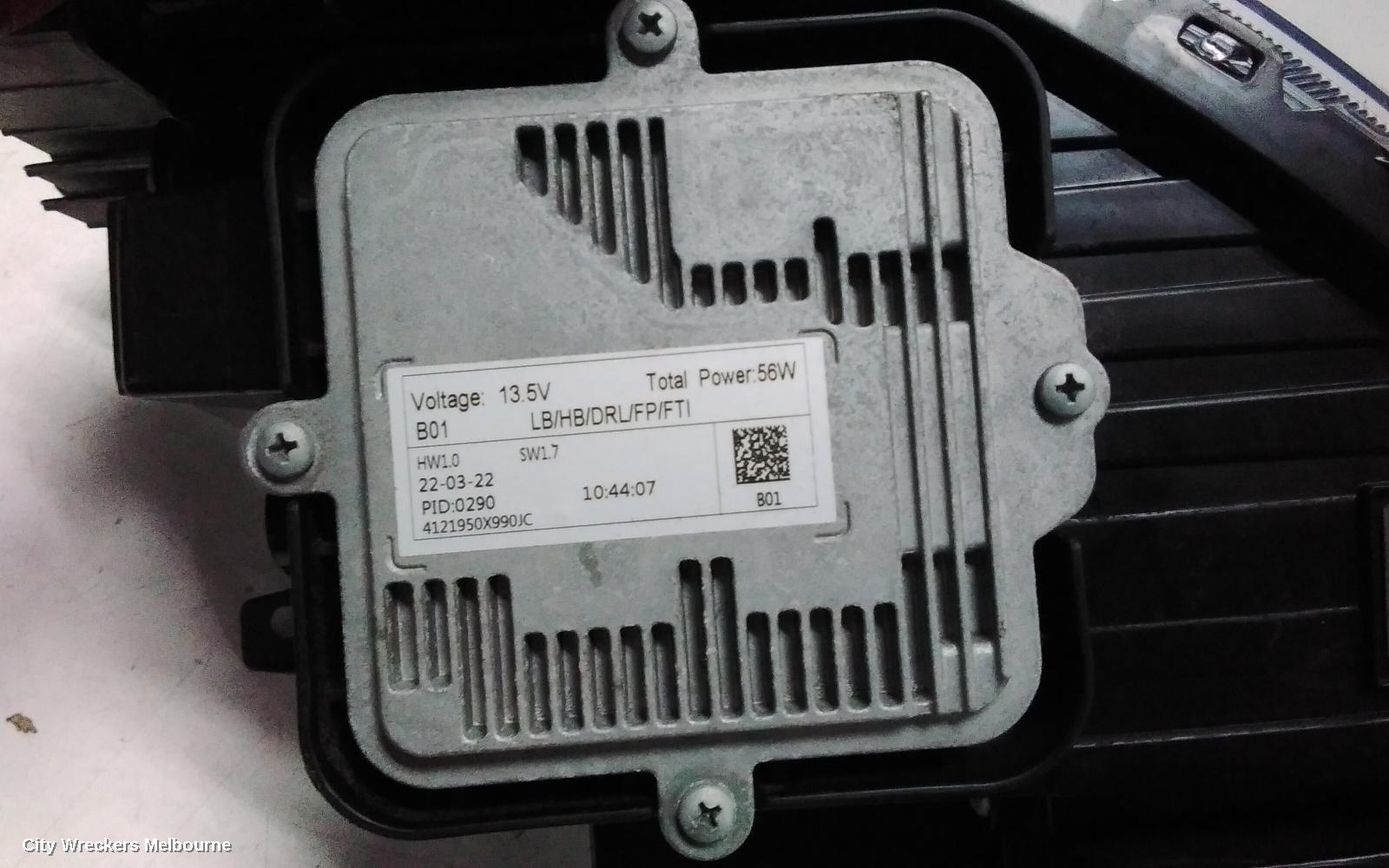 HAVAL H6 RIGHT HEADLAMP, B01, LED, ADAPTIVE TYPE, 02/2021 ONWARDS