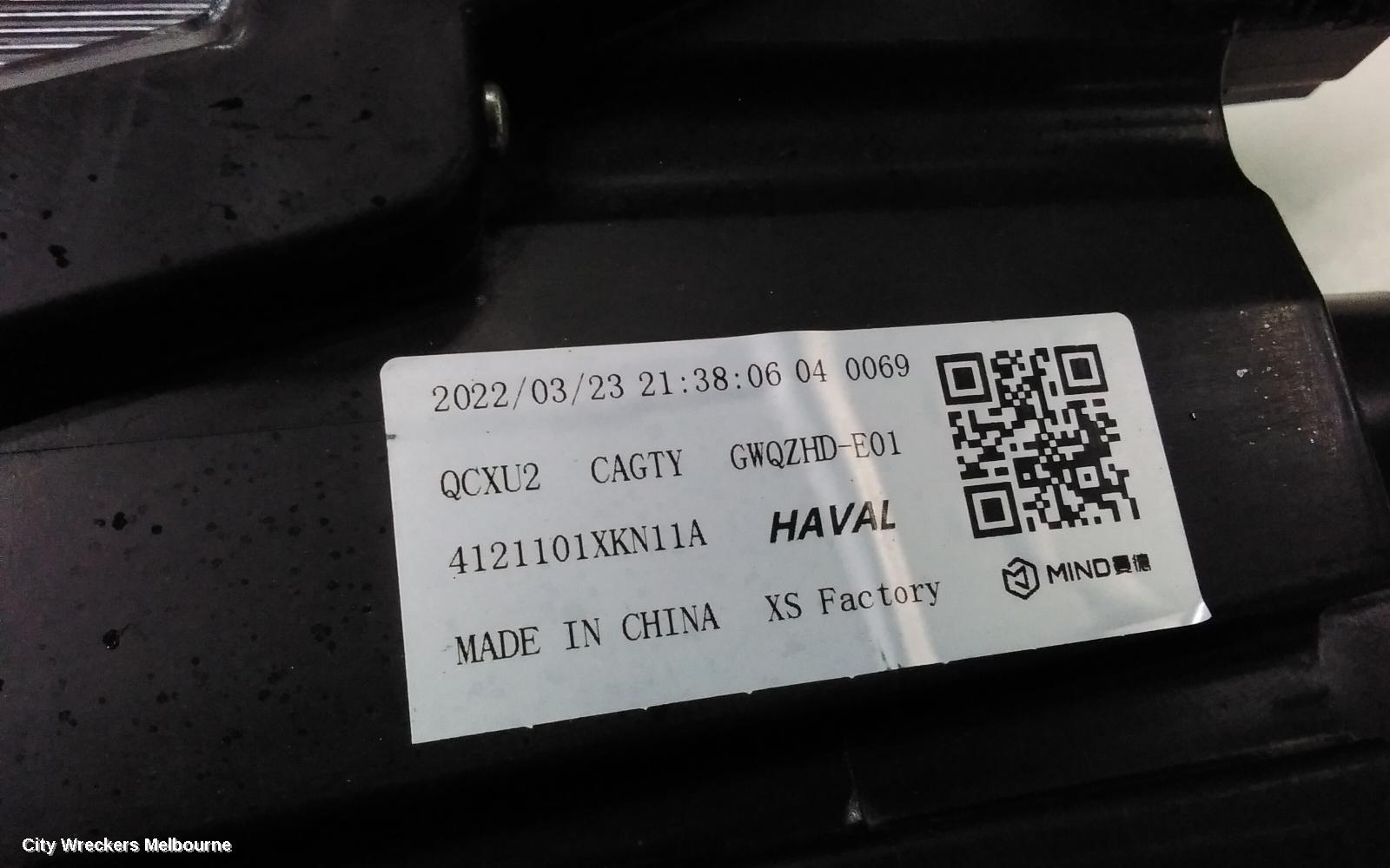 HAVAL H6 RIGHT HEADLAMP, B01, LED, ADAPTIVE TYPE, 02/2021 ONWARDS