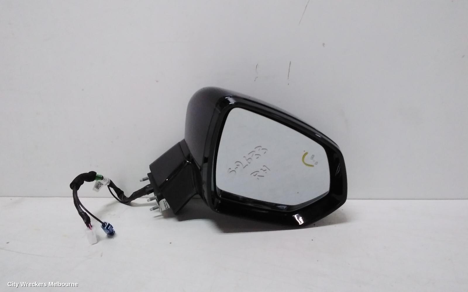 HAVAL H6 RIGHT DOOR MIRROR, B01, ELECTRIC FOLD, NON HEATED TYPE, COLOUR CODED, 02/2021 ONWARDS