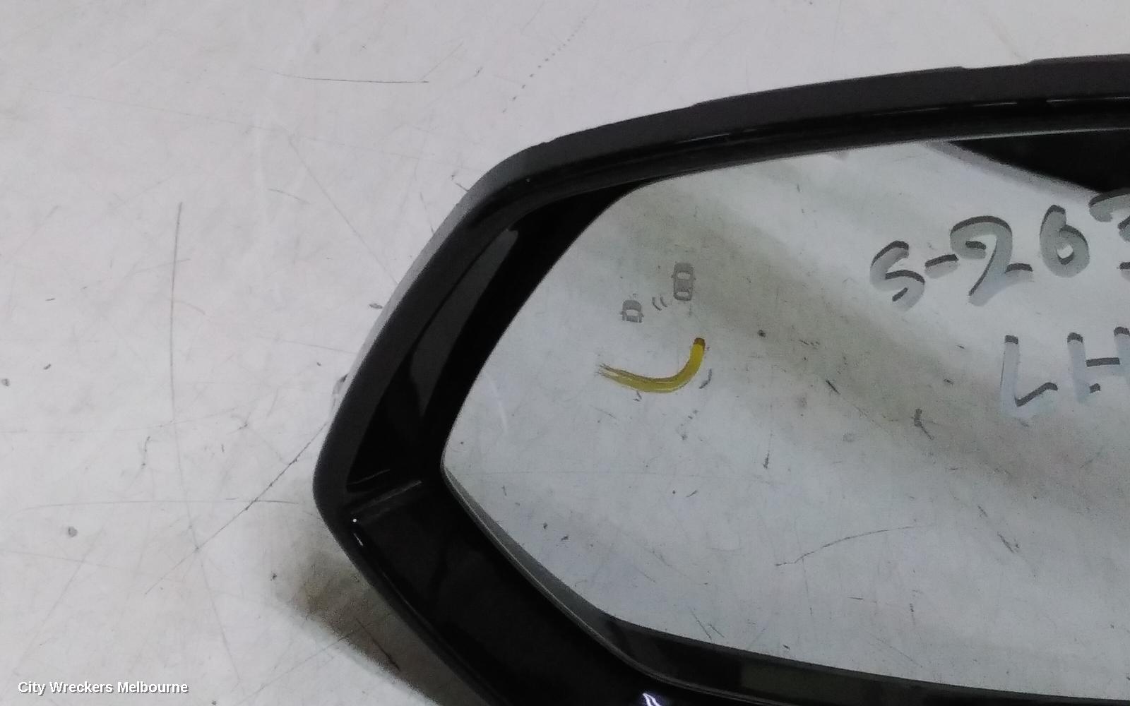 HAVAL H6 LEFT DOOR MIRROR, B01, ELECTRIC FOLD, NON HEATED TYPE, COLOUR CODED, 02/2021 ONWARDS