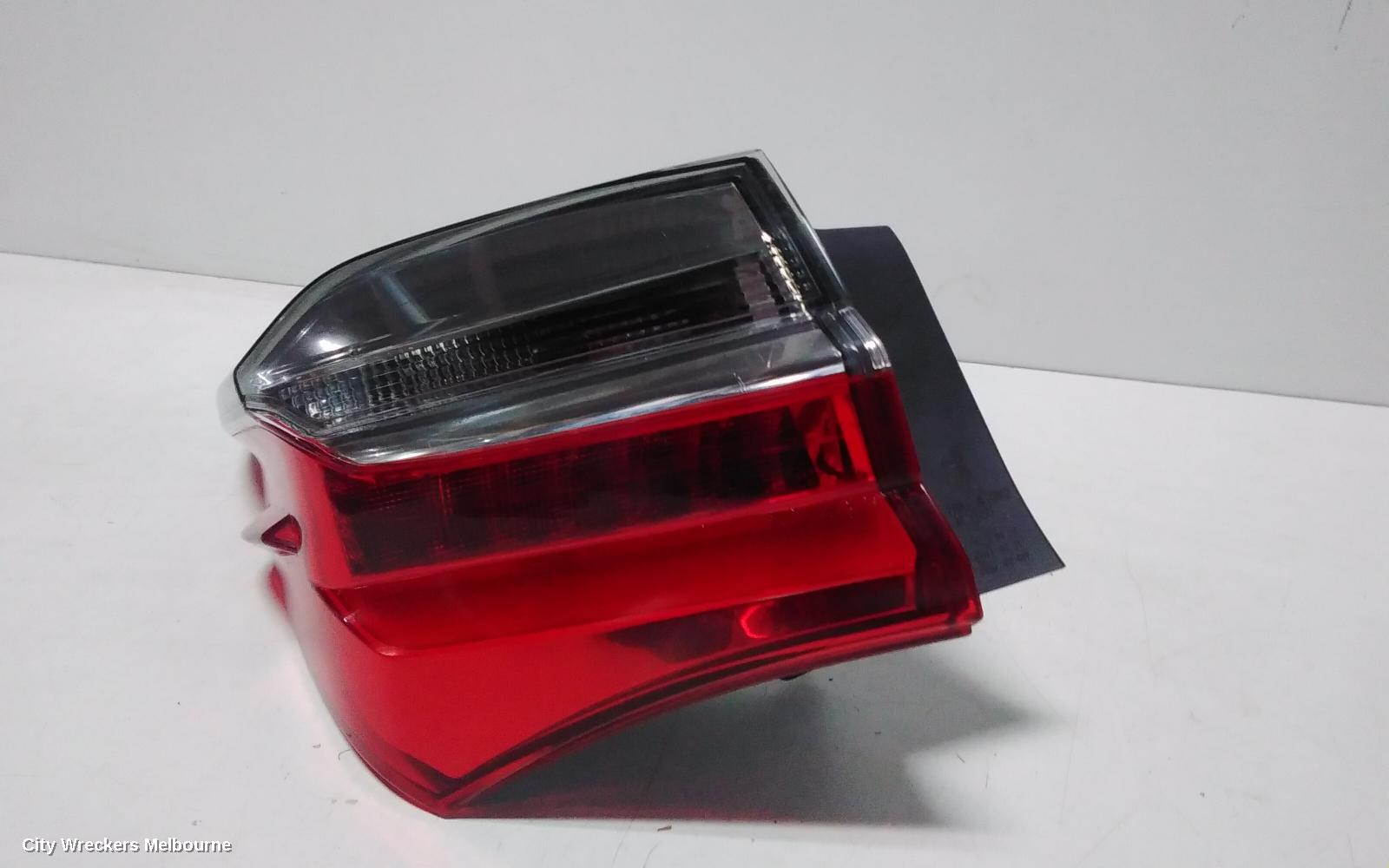 TOYOTA COROLLA LEFT TAILLIGHT, ZRE172R, SEDAN, 11/2016 - 06/2019