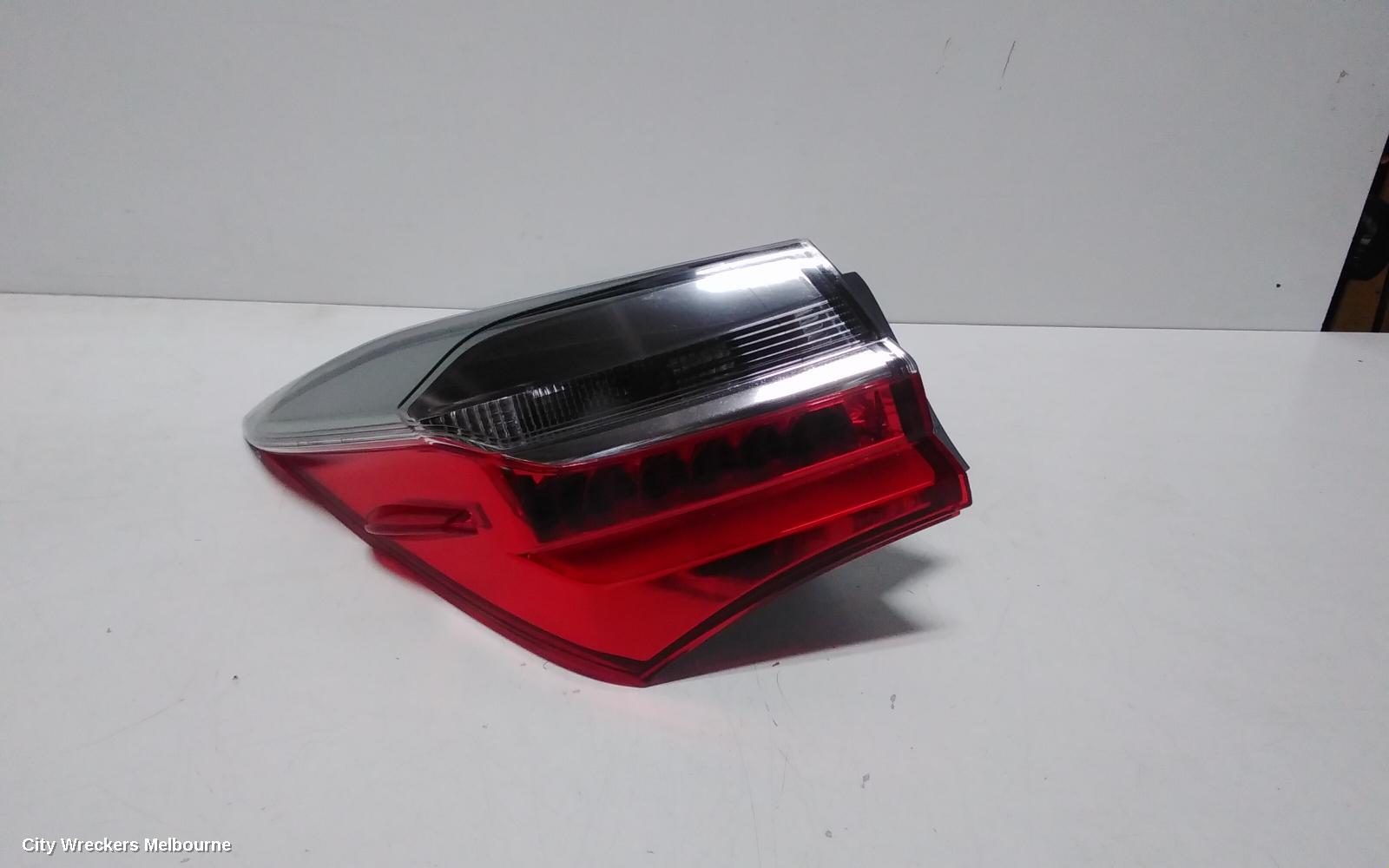 TOYOTA COROLLA LEFT TAILLIGHT, ZRE172R, SEDAN, 11/2016 - 06/2019