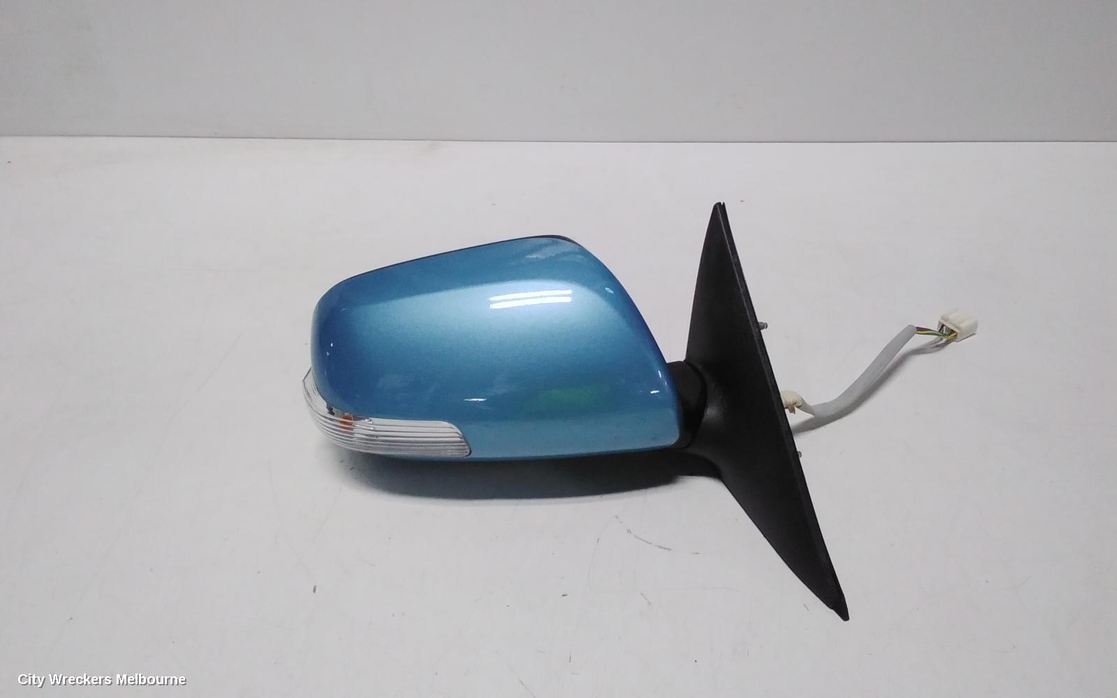 TOYOTA AURION RIGHT DOOR MIRROR, GSV40R, PRESARA/SPORTIVO ZR6, 08/2009 - 03/2012