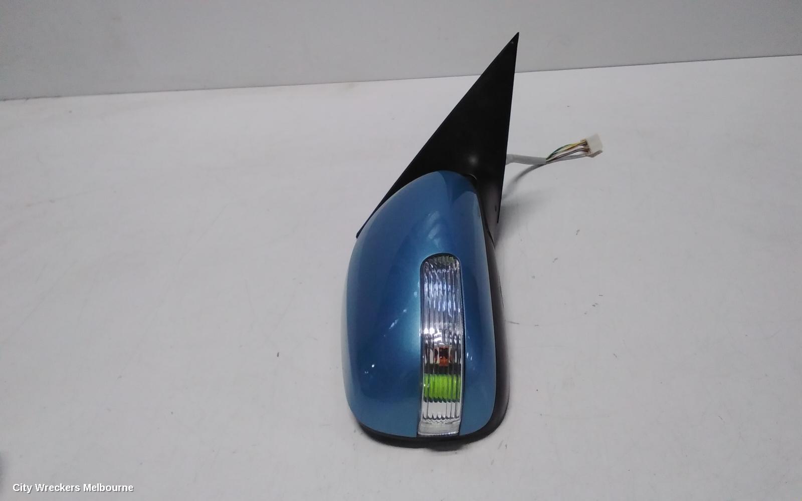 TOYOTA AURION RIGHT DOOR MIRROR, GSV40R, PRESARA/SPORTIVO ZR6, 08/2009 - 03/2012