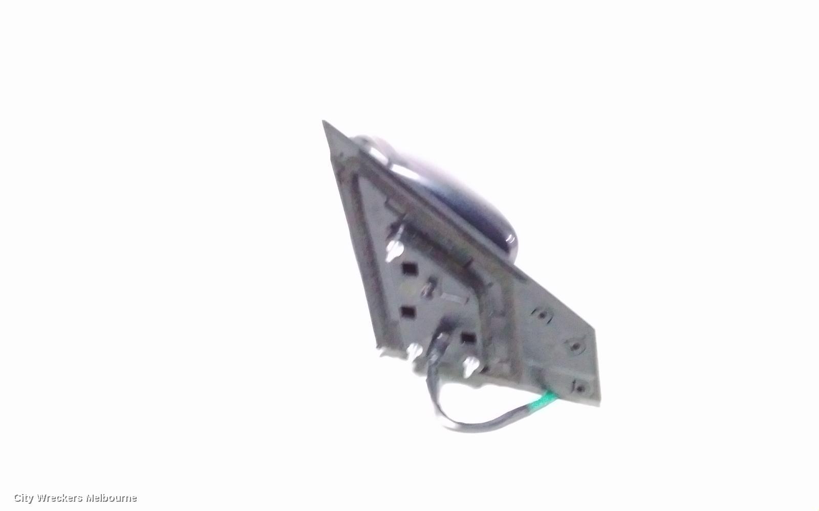 NISSAN PULSAR LEFT DOOR MIRROR, B17, SEDAN, MANUAL FOLD TYPE, 12/2012 - 12/2017