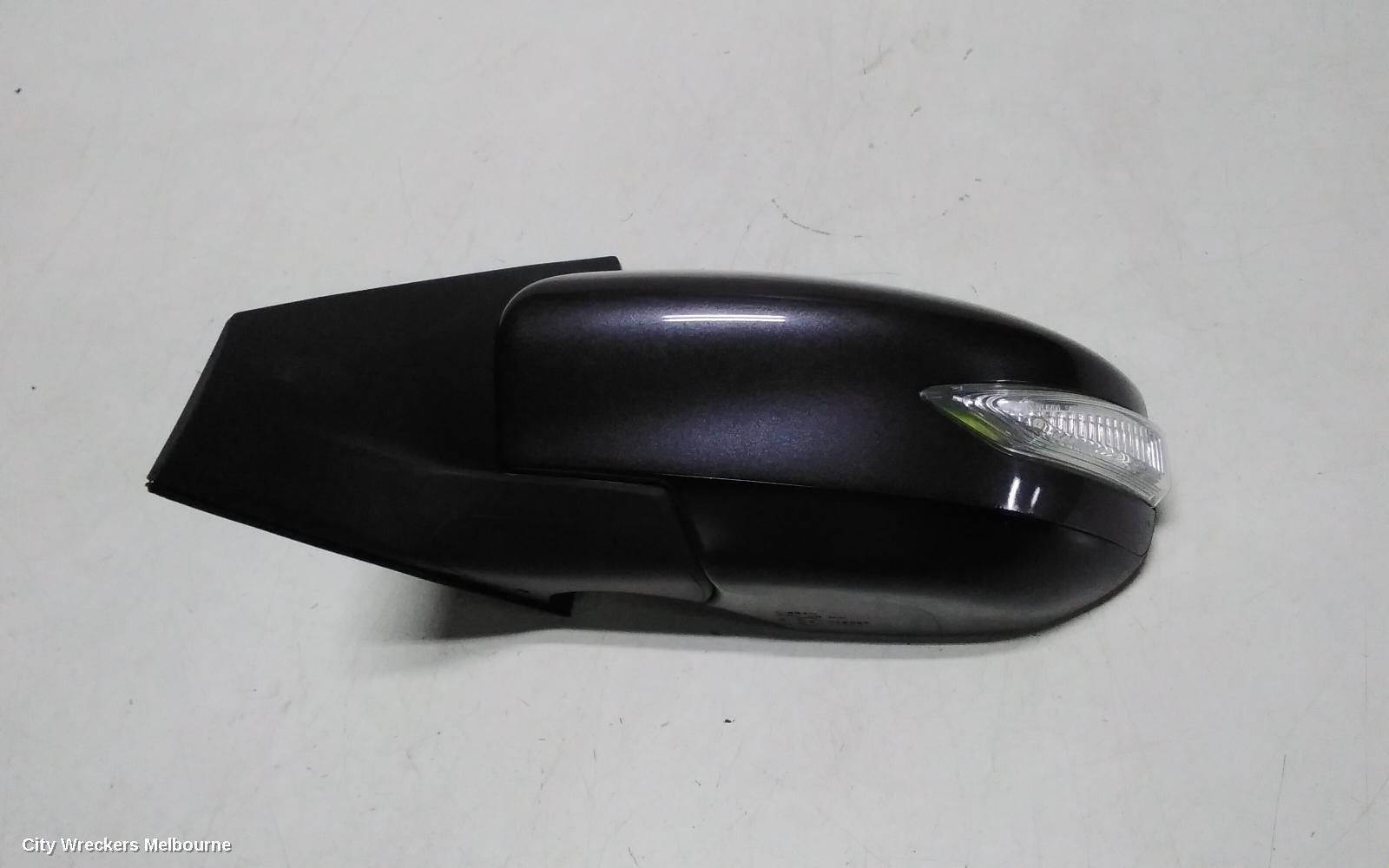 NISSAN PULSAR LEFT DOOR MIRROR, B17, SEDAN, MANUAL FOLD TYPE, 12/2012 - 12/2017