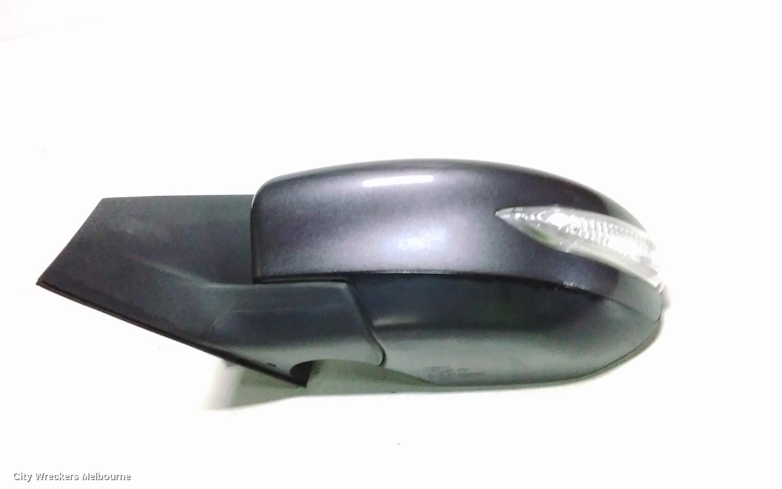 NISSAN PULSAR LEFT DOOR MIRROR, B17, SEDAN, MANUAL FOLD TYPE, 12/2012 - 12/2017