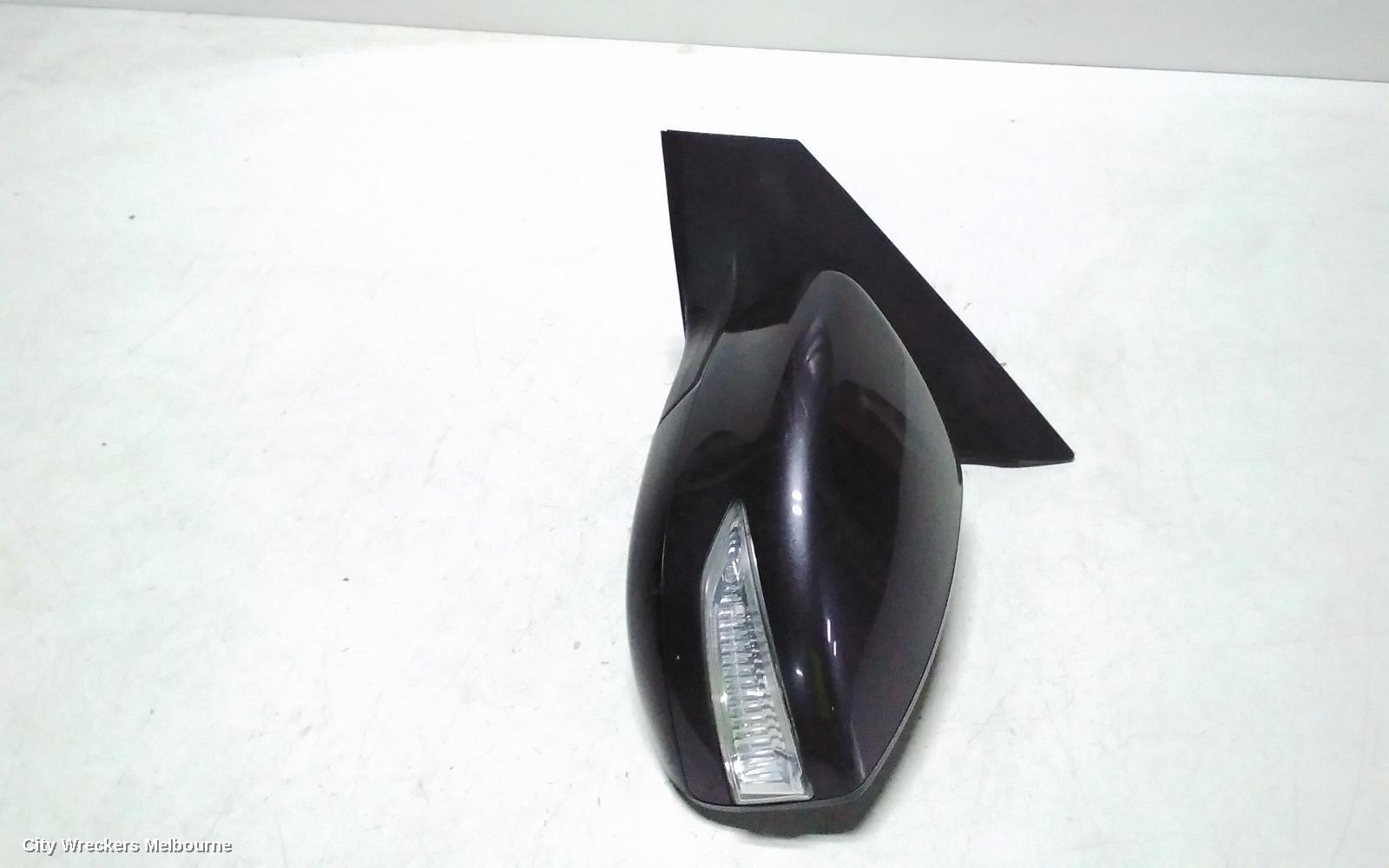 NISSAN PULSAR LEFT DOOR MIRROR, B17, SEDAN, MANUAL FOLD TYPE, 12/2012 - 12/2017