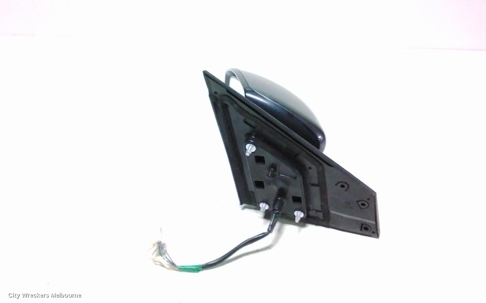 NISSAN PULSAR LEFT DOOR MIRROR, B17, SEDAN, MANUAL FOLD TYPE, 12/2012 - 12/2017