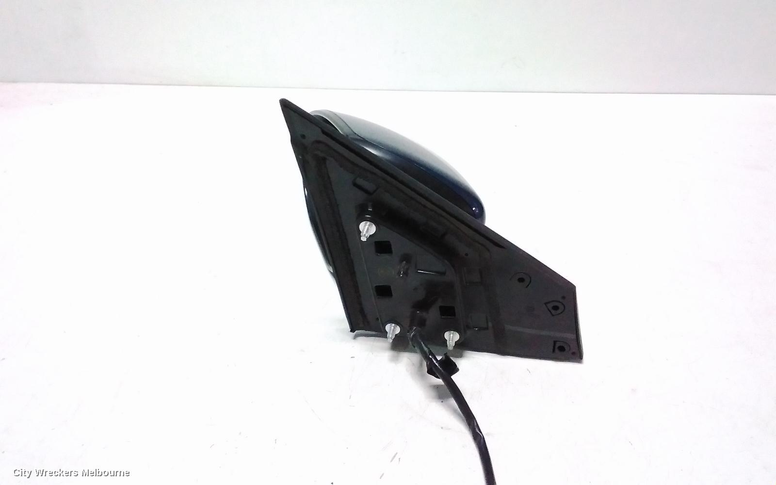 NISSAN PULSAR LEFT DOOR MIRROR, B17, SEDAN, MANUAL FOLD TYPE, 12/2012 - 12/2017
