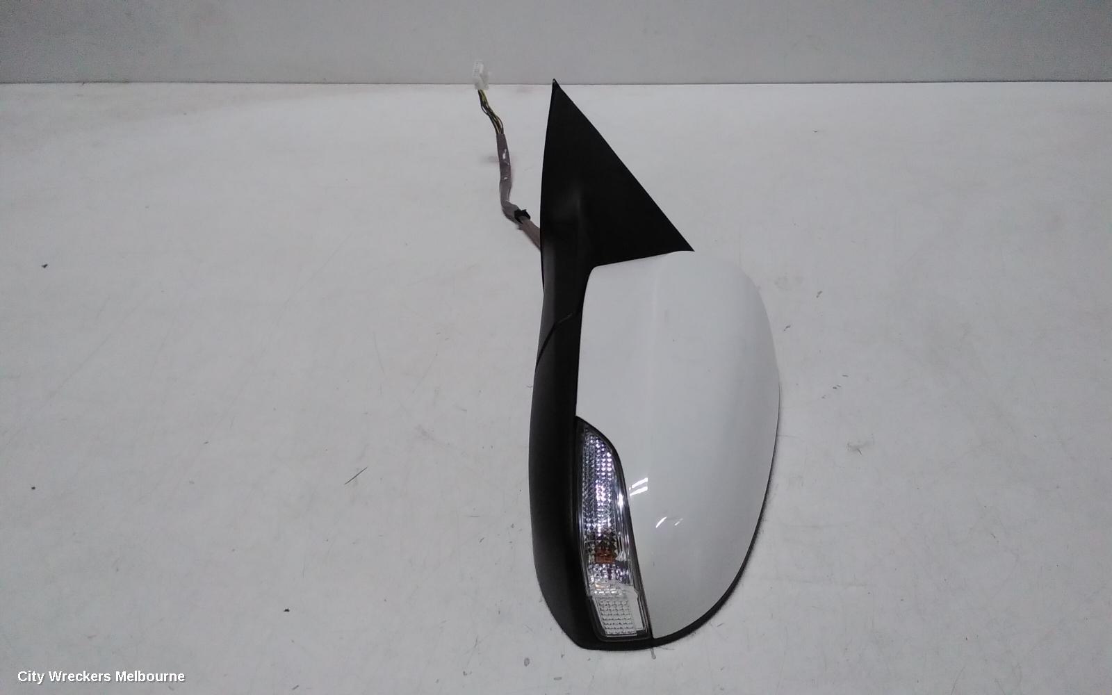 TOYOTA AURION LEFT DOOR MIRROR, GSV50R, PRODIGY, W/ AUTO DIP, NON BLIND SPOT TYPE, 02/2012 - 05/2015