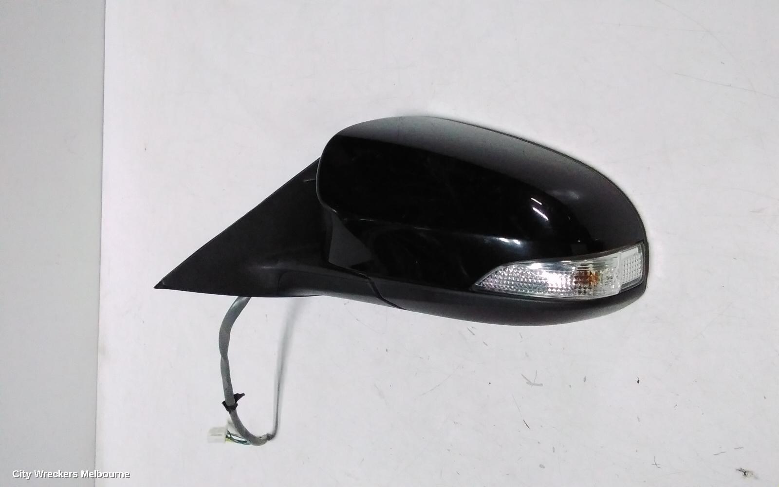 TOYOTA AURION LEFT DOOR MIRROR, GSV50R, PRODIGY, W/ AUTO DIP, NON BLIND SPOT TYPE, 02/2012 - 05/2015