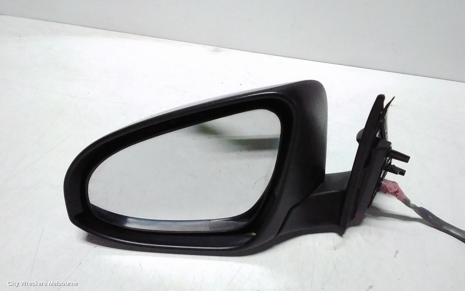 TOYOTA AURION LEFT DOOR MIRROR, GSV50R, PRODIGY, W/ AUTO DIP, NON BLIND SPOT TYPE, 02/2012 - 05/2015