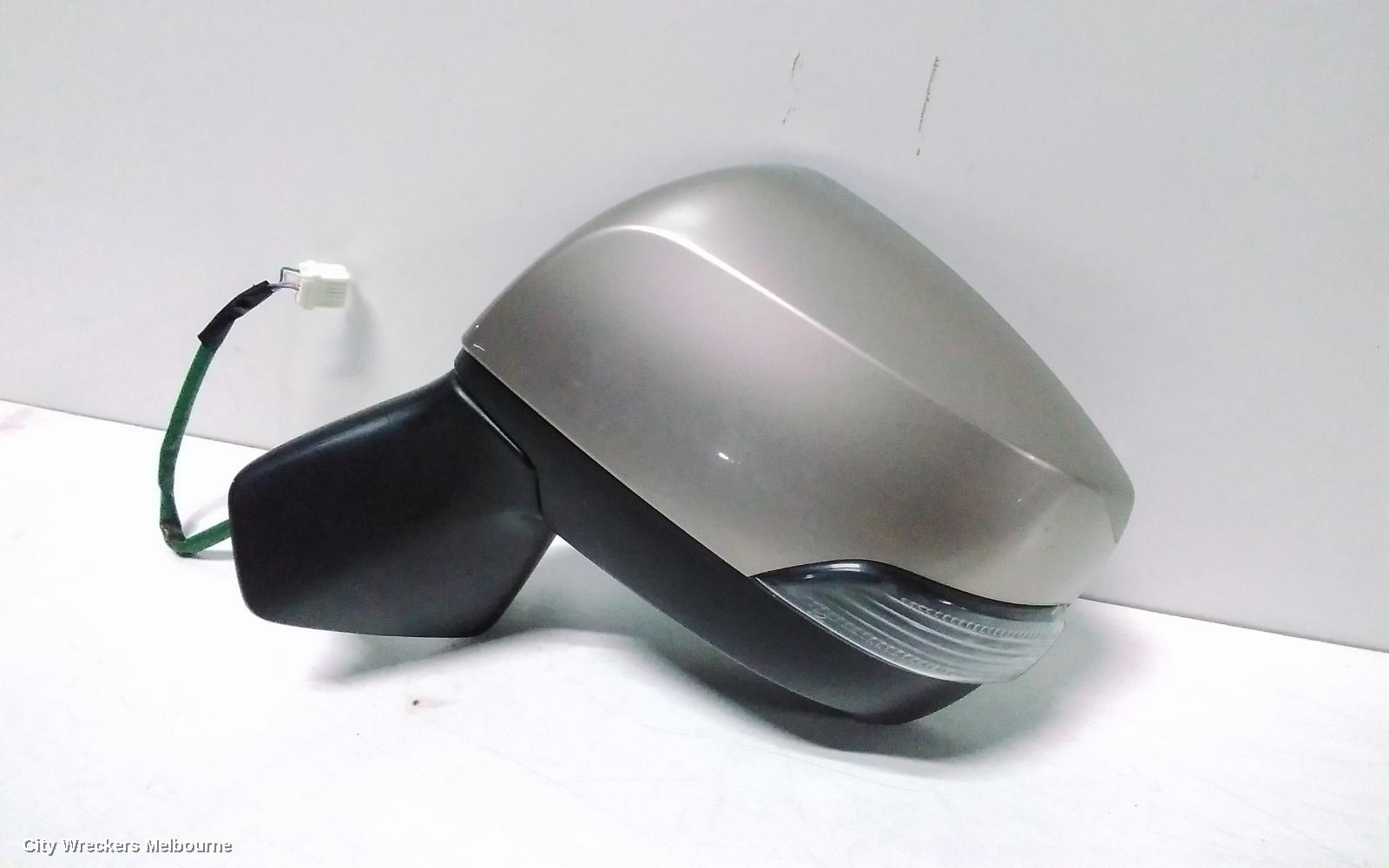 SUBARU FORESTER LEFT DOOR MIRROR, SJ, W/ FLASHER, NON HEATED, NON BLINDSPOT, (5 WIRE), 09/2012 - 08/2018