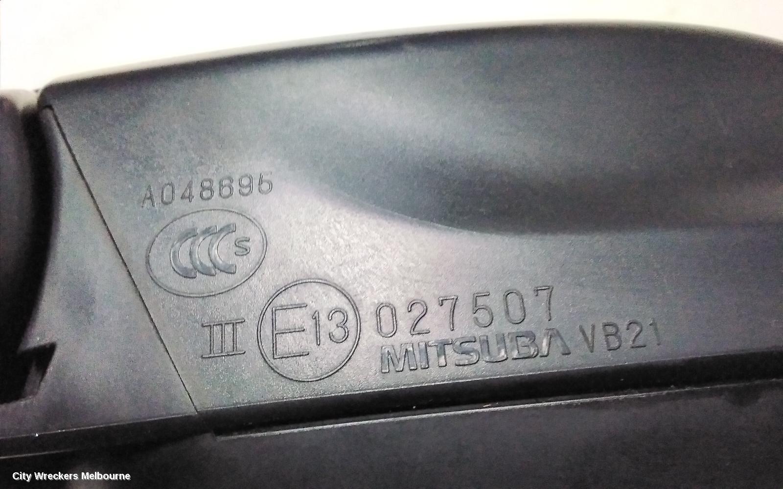 SUBARU FORESTER LEFT DOOR MIRROR, SJ, W/ FLASHER, NON HEATED, NON BLINDSPOT, (5 WIRE), 09/2012 - 08/2018