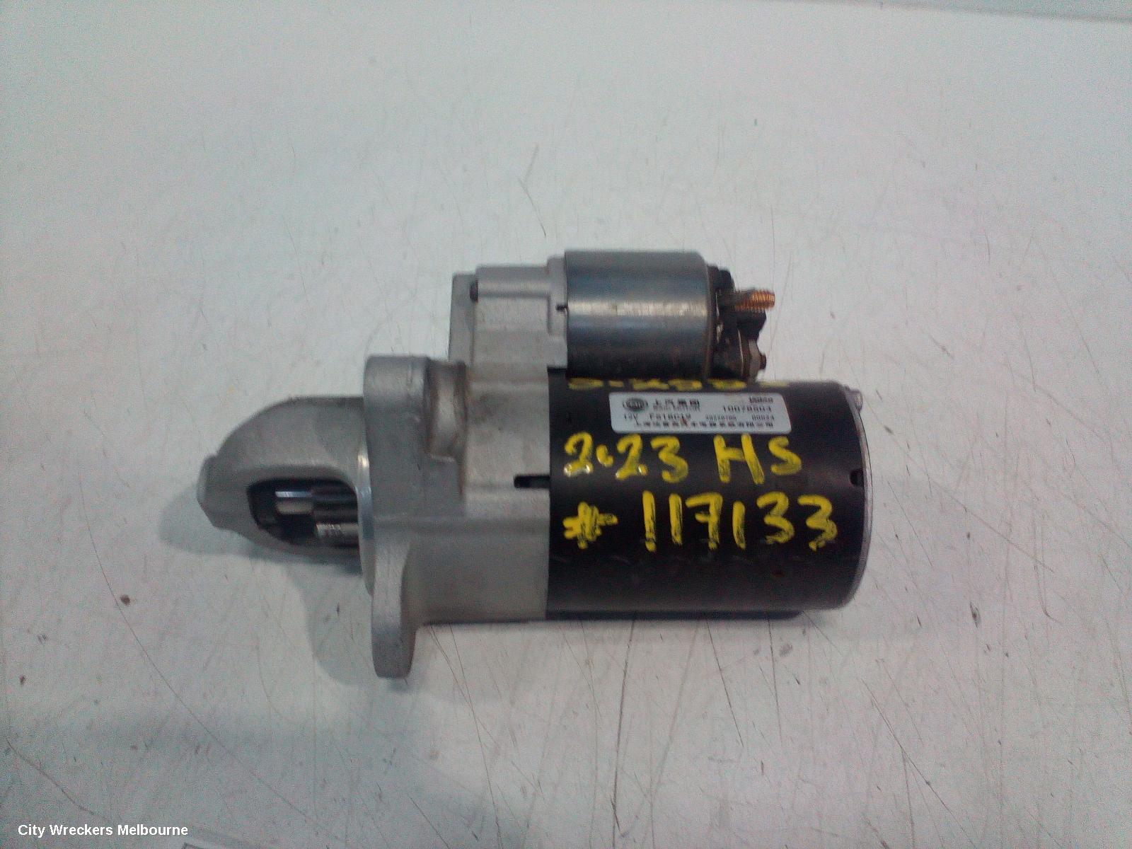 MG HS STARTER, PETROL, 1.5, SAS23, 09/2019 ONWARDS
