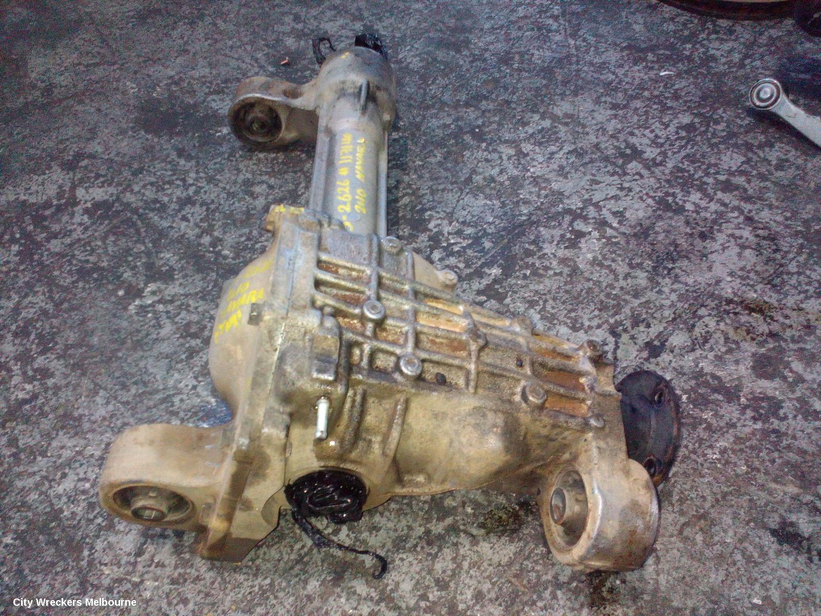 NISSAN NAVARA DIFFERENTIAL CENTRE, D40, FRONT, 2.5, YD25, DIESEL, AUTO/MANUAL T/M, 3.538 RATIO, VIN VSK/MNT, 09/2005 - 08/2015