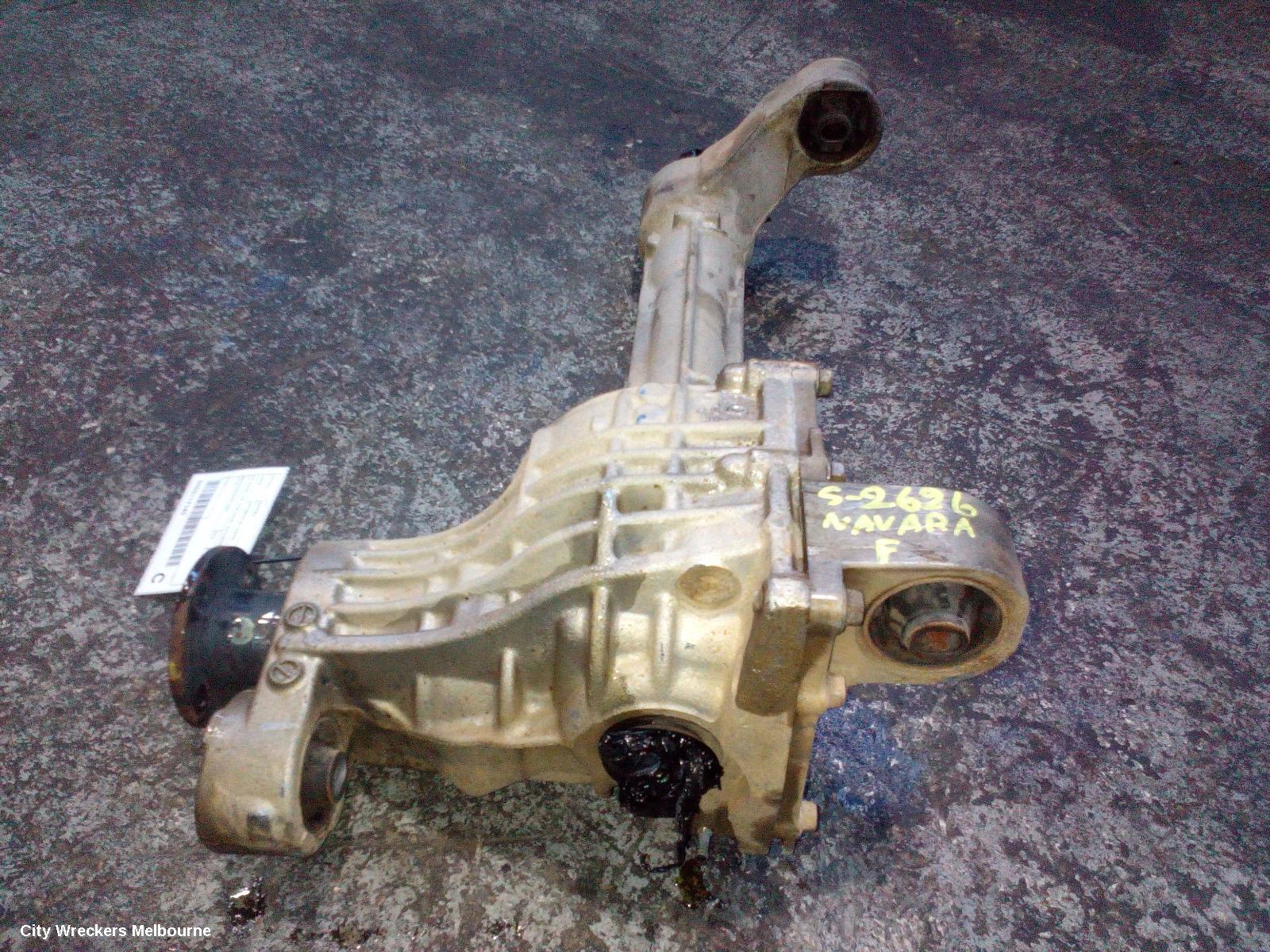 NISSAN NAVARA DIFFERENTIAL CENTRE, D40, FRONT, 2.5, YD25, DIESEL, AUTO/MANUAL T/M, 3.538 RATIO, VIN VSK/MNT, 09/2005 - 08/2015