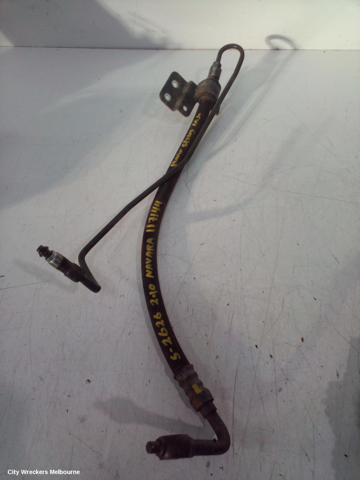 NISSAN NAVARA POWER STEER HOSE, D40 (VIN MNT), DIESEL, 2.5, YD25, HIGH PRESSURE LINE, 03/2008 - 08/2015