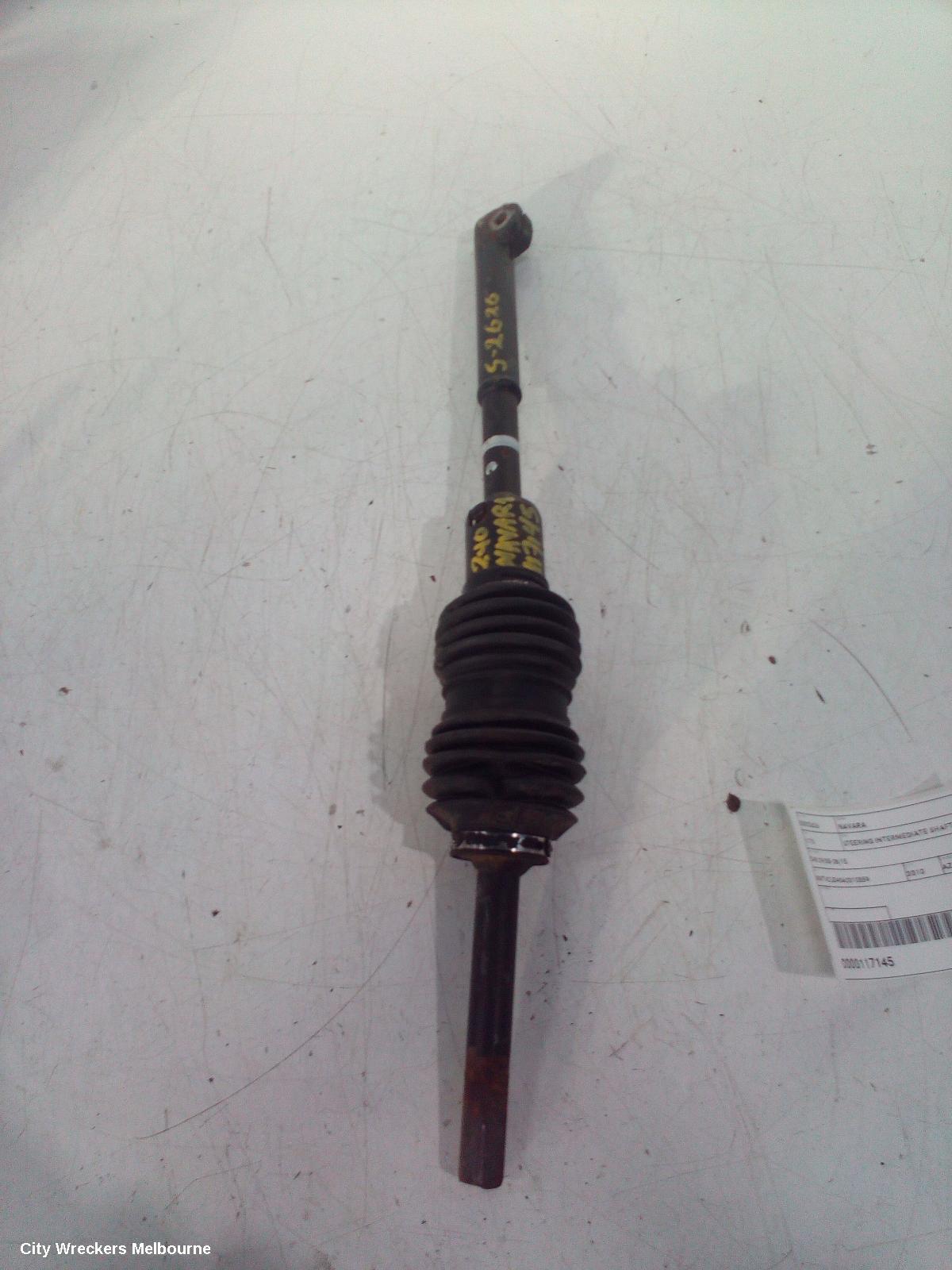 NISSAN NAVARA STEERING INTERMEDIATE SHAFT, D40 09/2005 - 08/2015