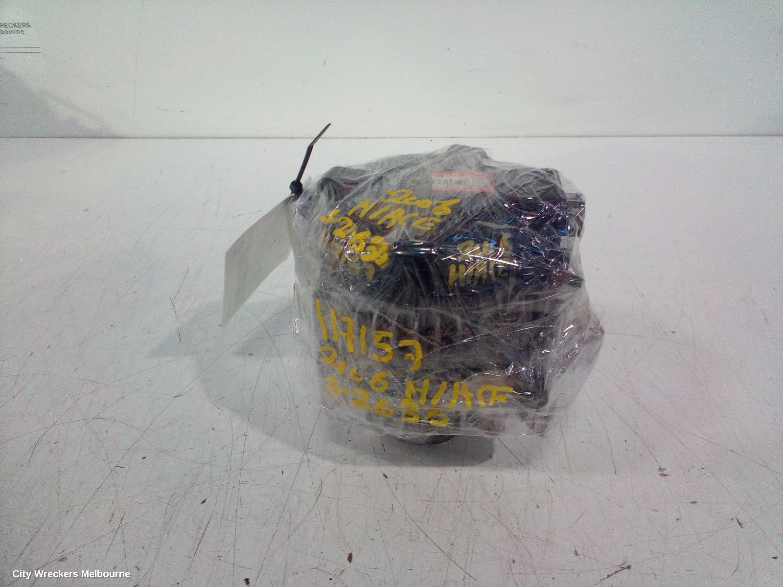 TOYOTA HIACE ALTERNATOR, PETROL, 2.7, 2TR-FE, MANUAL T/M, TRH, 03/2005 - 02/2015