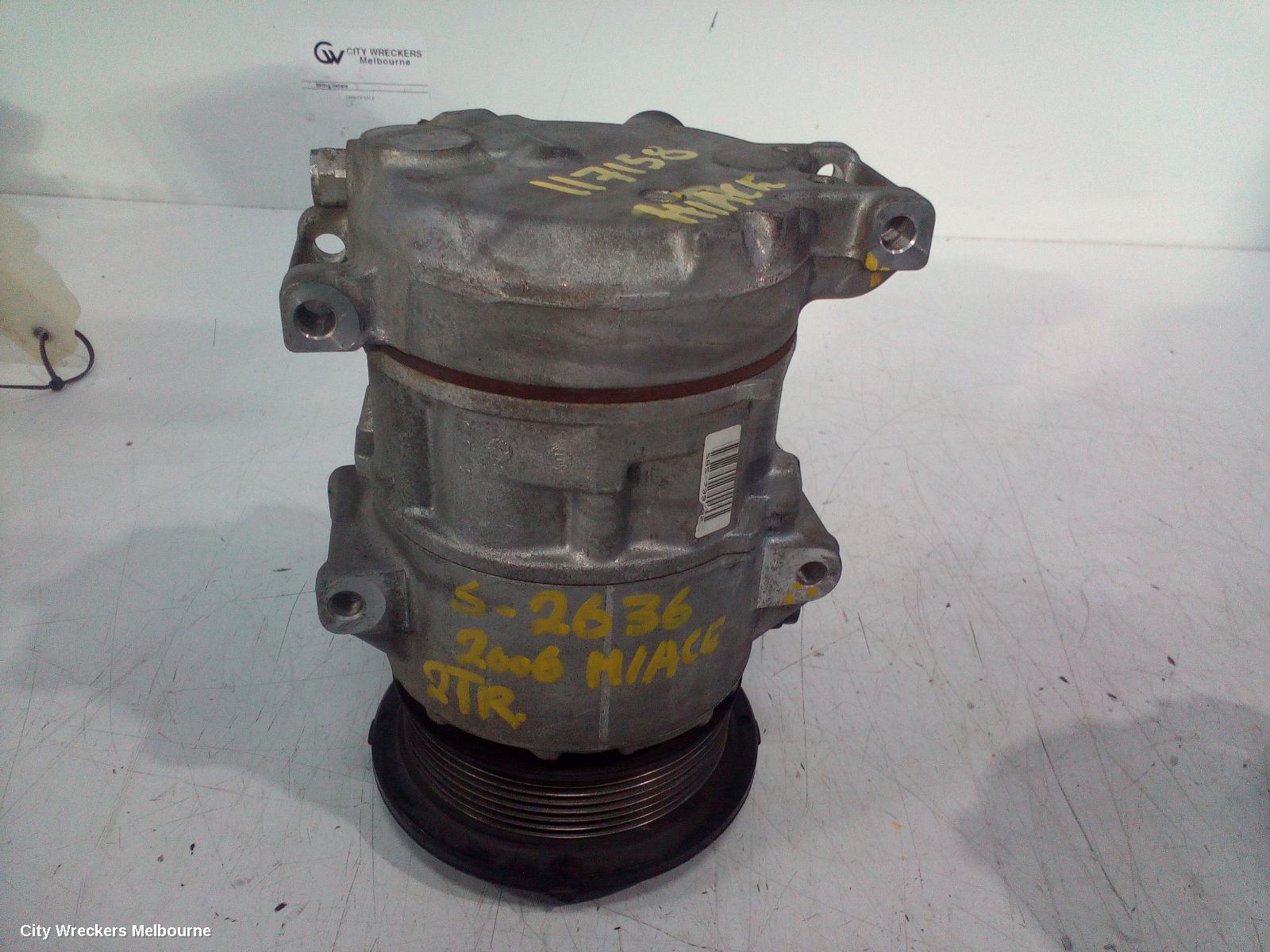 TOYOTA HIACE A/C COMPRESSOR, TRH, 2.7, 2TR-FE, PETROL, 03/2005 - 04/2019