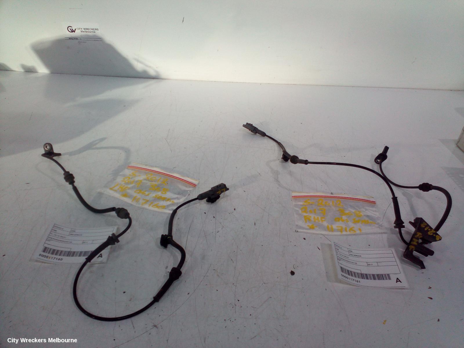 PEUGEOT 308 ABS SENSOR, T9, 10/2014 - 05/2021