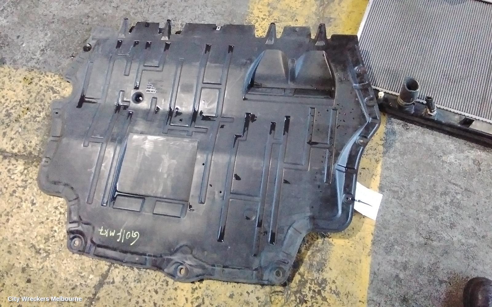 VOLKSWAGEN GOLF LOWER ENGINE SPLASH TRAY, MAIN ENGINE UNDERTRAY, PETROL, 1.4, TURBO, CMBA CODE, GEN 7, 11/2012 - 08/2020