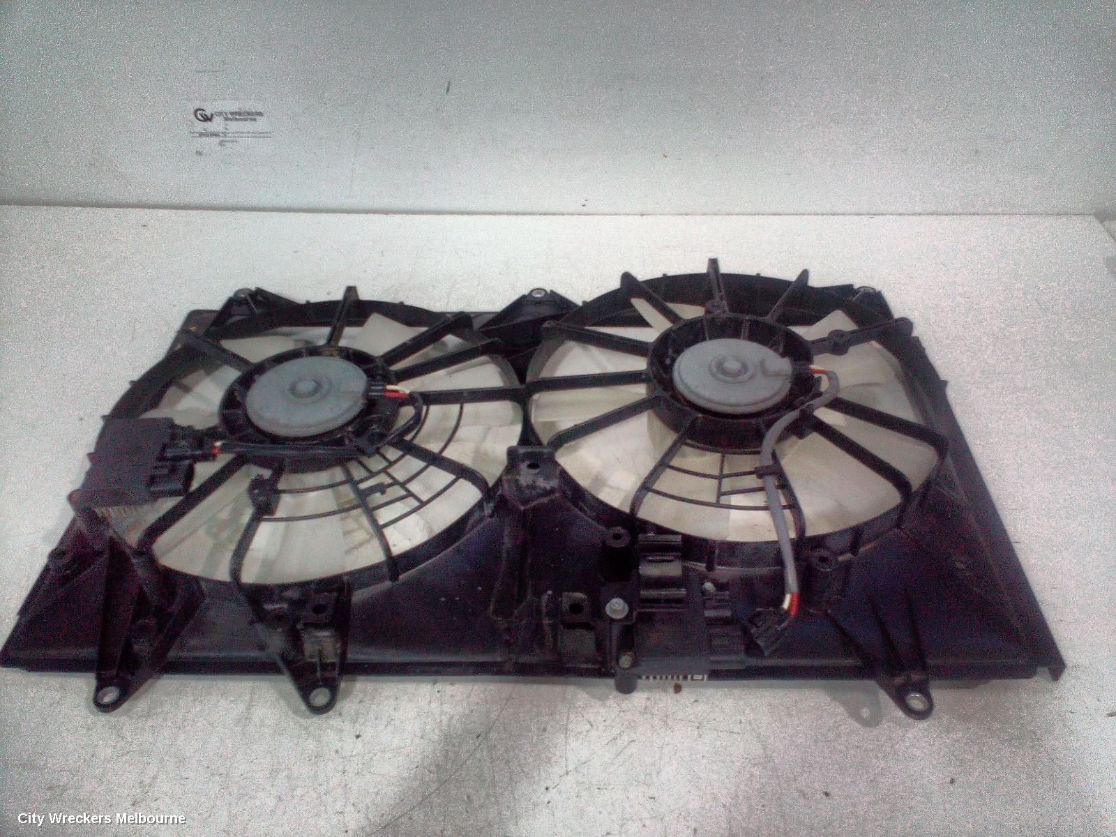 MAZDA CX7 FAN, DUAL FAN ASSY, 2.2, R2, TURBO, ER, 06/2009 - 02/2012