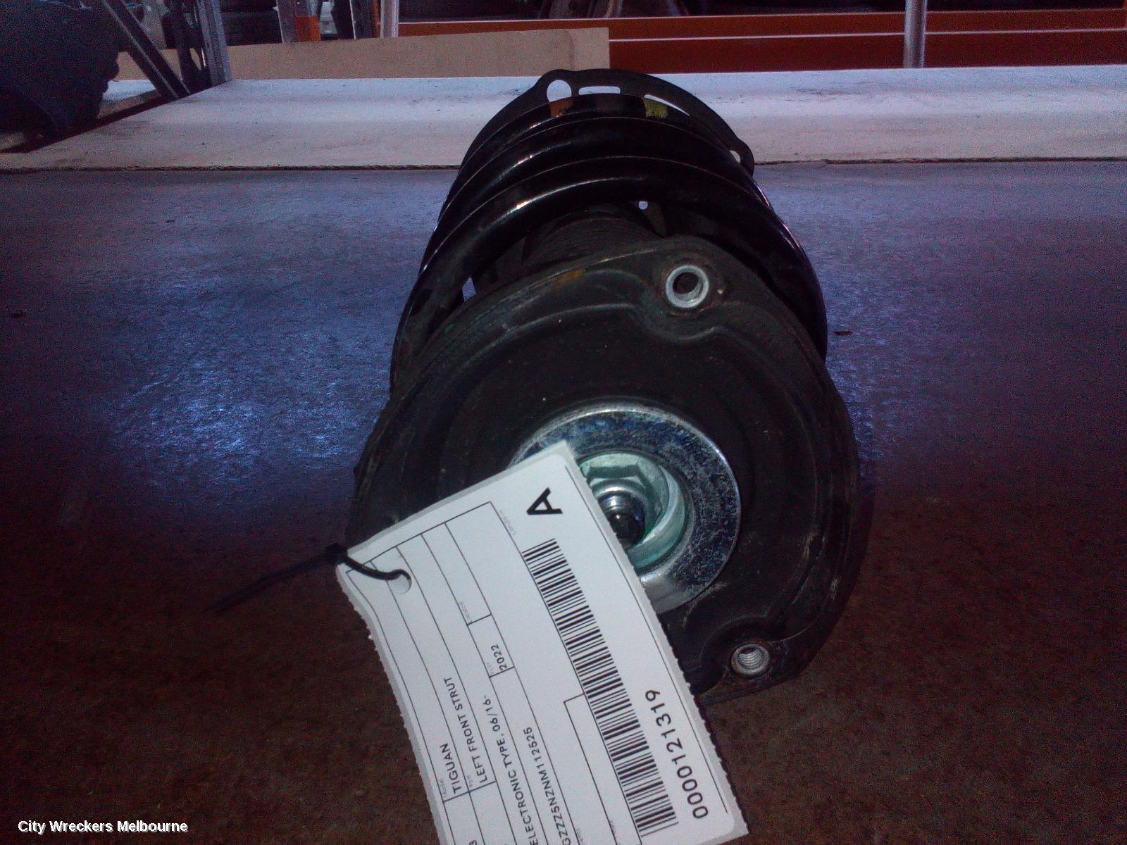VOLKSWAGEN TIGUAN LEFT FRONT STRUT, 5NA, ELECTRONIC TYPE, 06/2016 ONWARDS