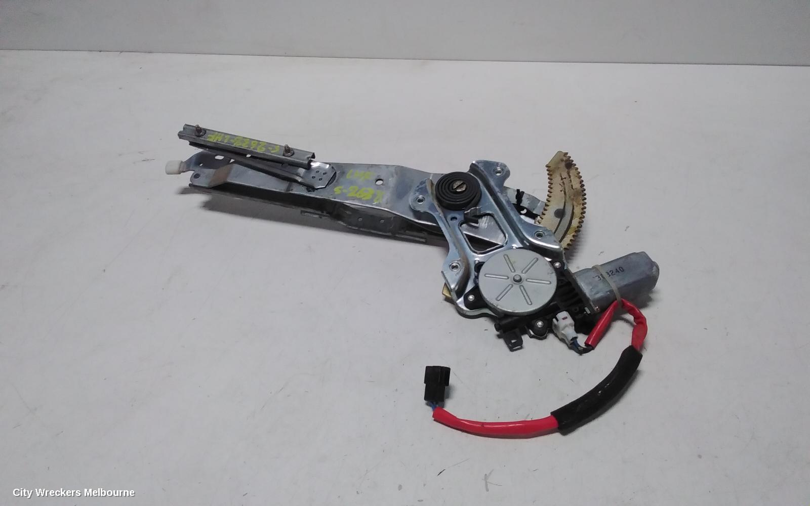 SUBARU IMPREZA LEFT FRONT WINDOW REG/MOTOR, HATCH, POWER, 10/2000 - 06/2007