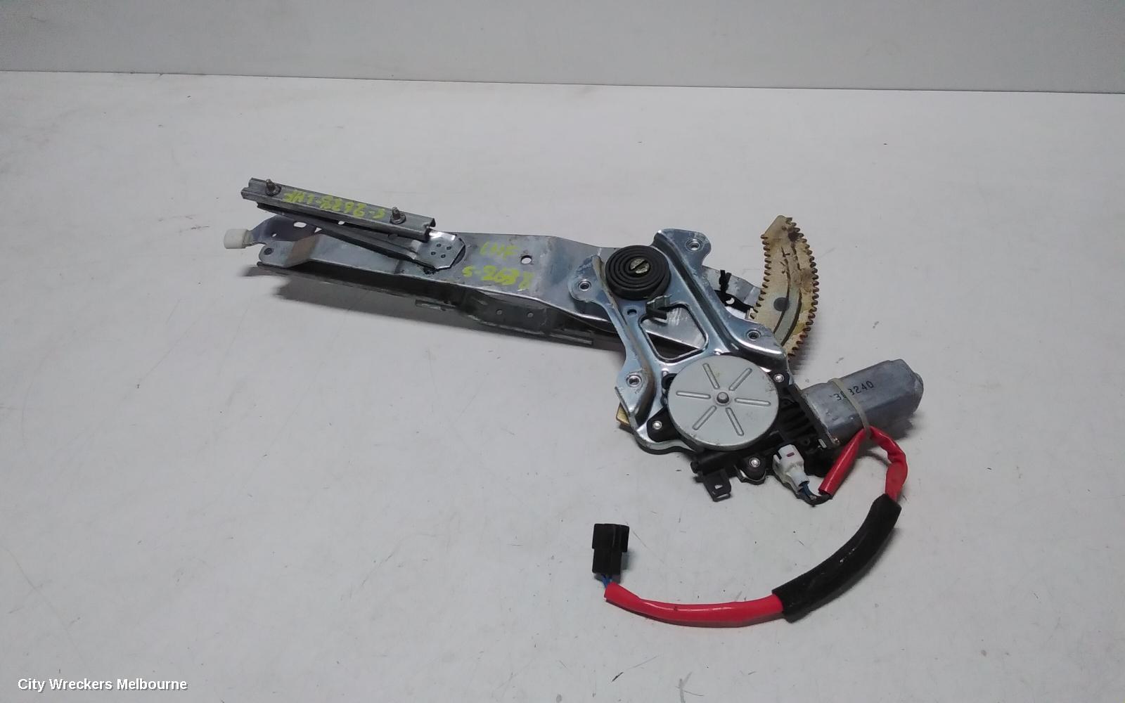 SUBARU IMPREZA LEFT FRONT WINDOW REG/MOTOR, HATCH, POWER, 10/2000 - 06/2007