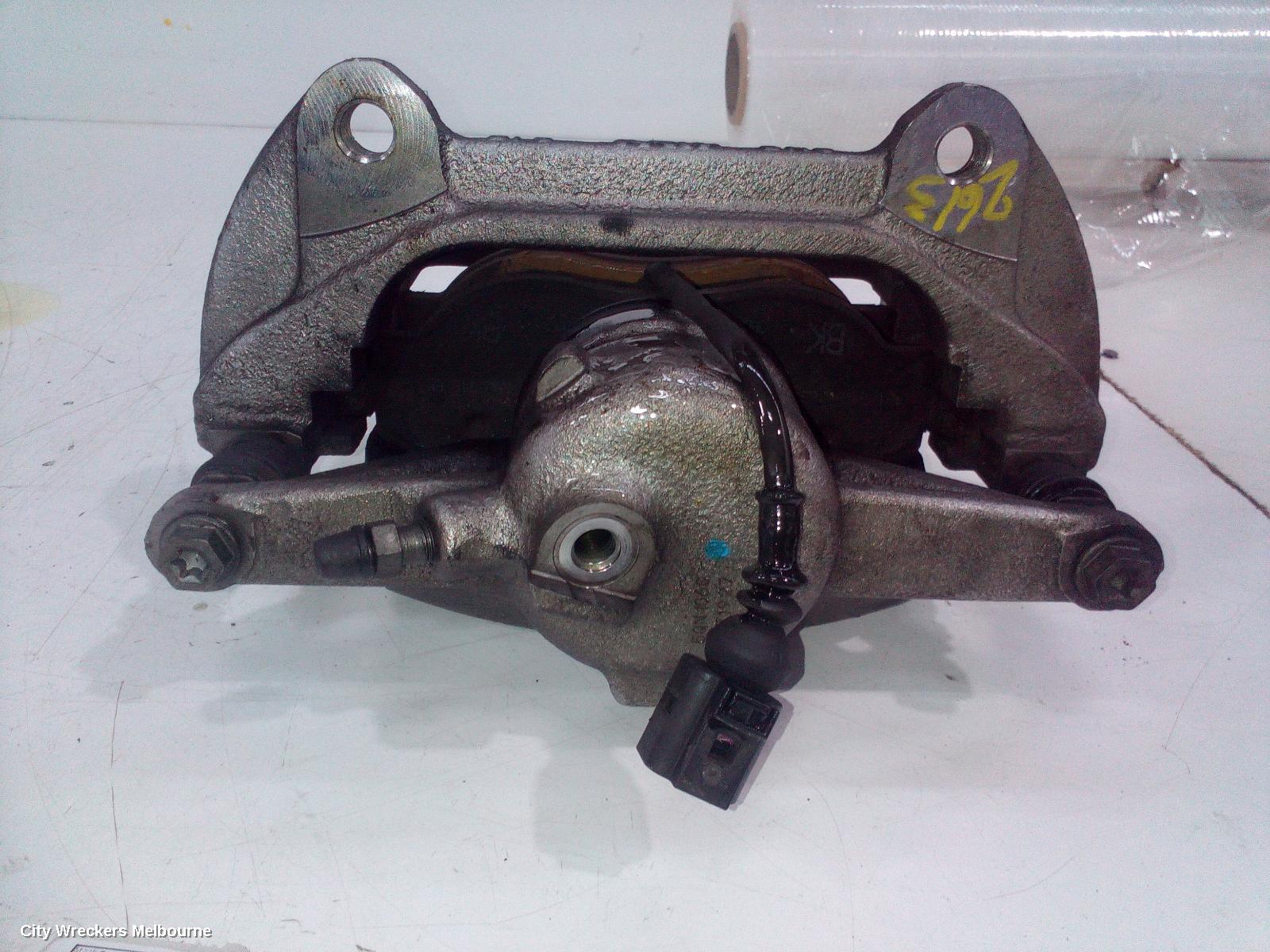 VOLKSWAGEN TIGUAN CALIPER, RH FRONT, 110 TSI/110 TDI, 5NA, 06/2016 ONWARDS