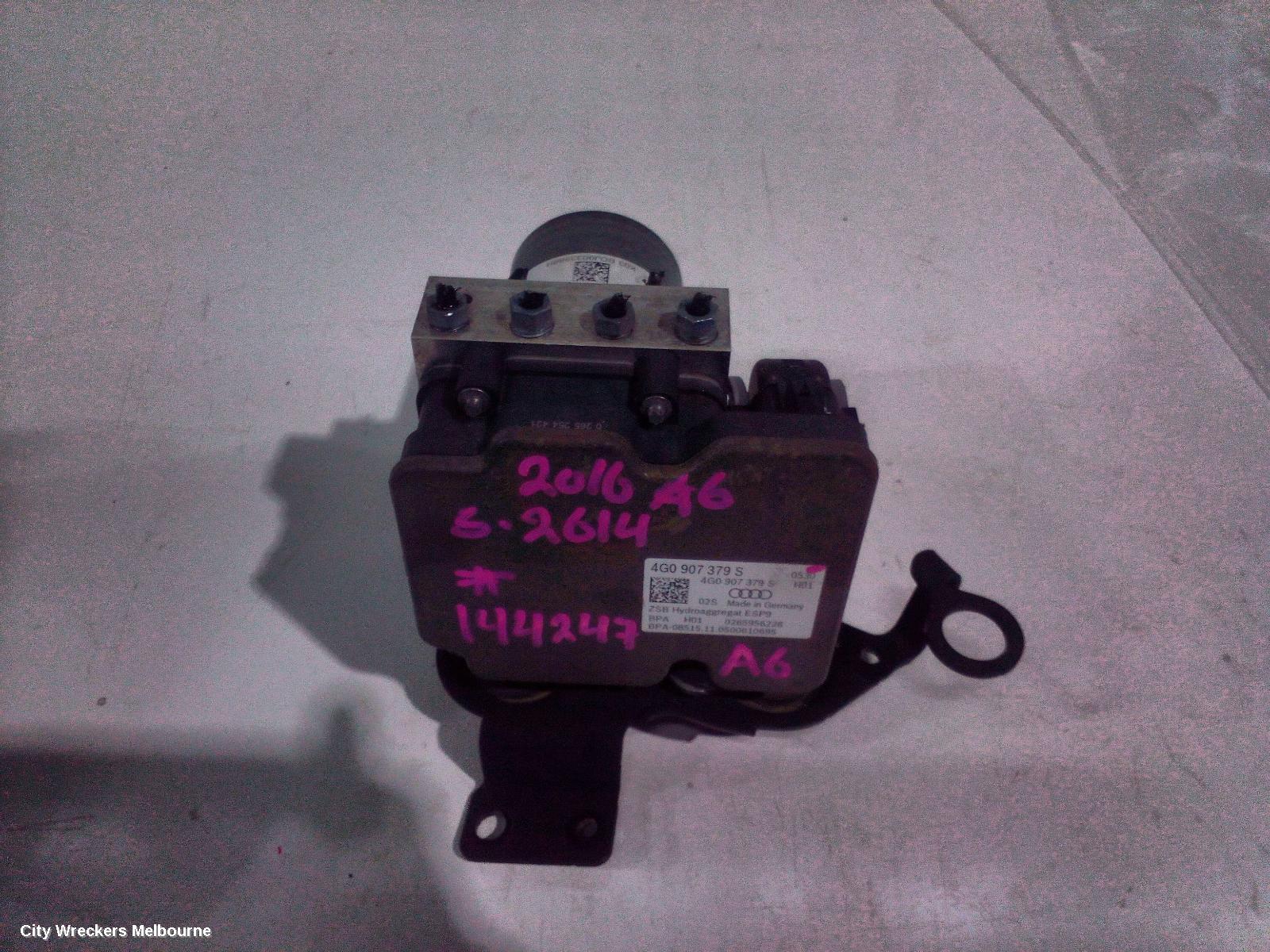 AUDI A6 ABS PUMP/MODULATOR, 4G/C7, P/N 4G0614517AL, 04/2011 - 06/2018