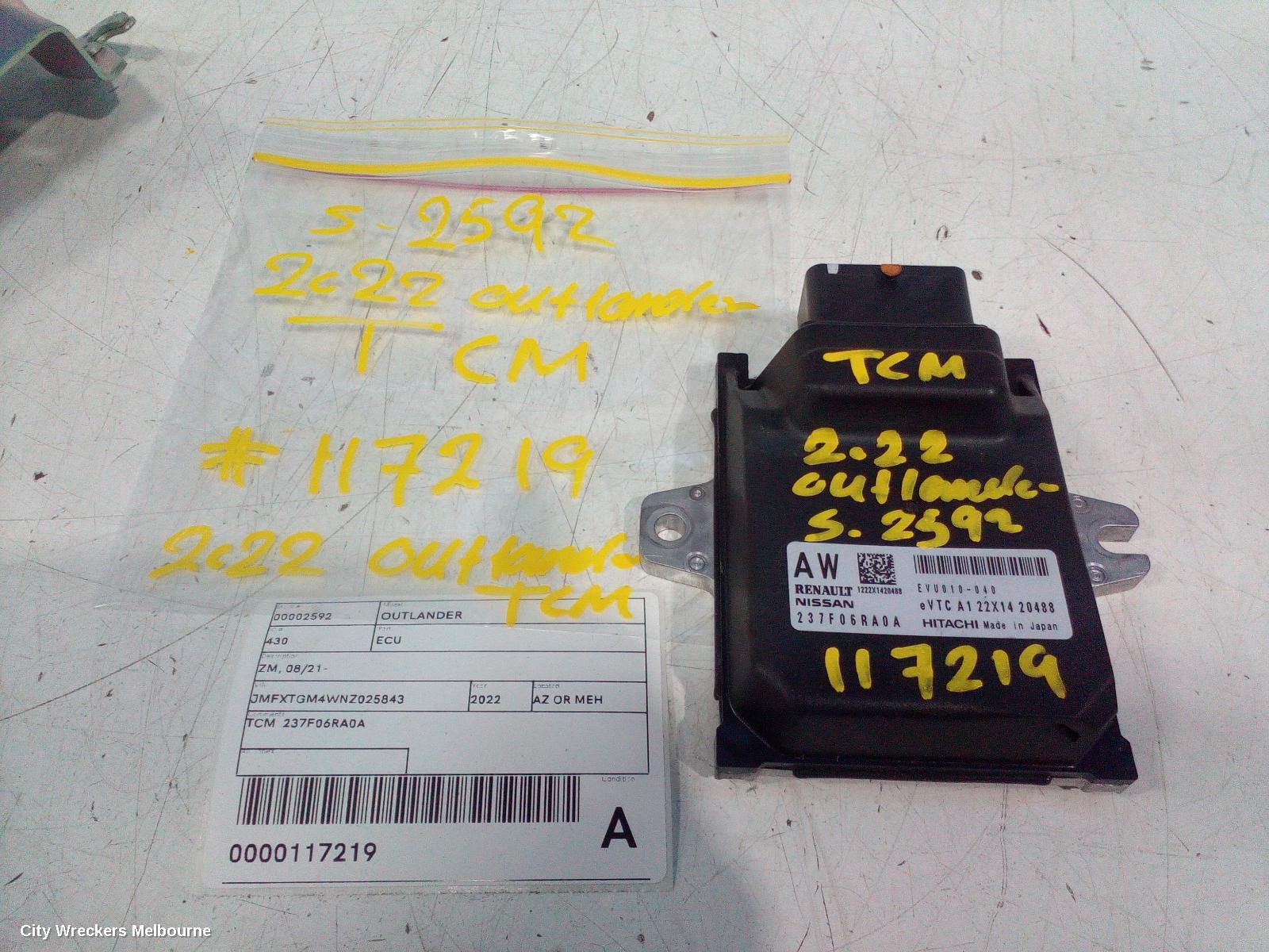 MITSUBISHI OUTLANDER ECU, ZM, 08/2021 ONWARDS
