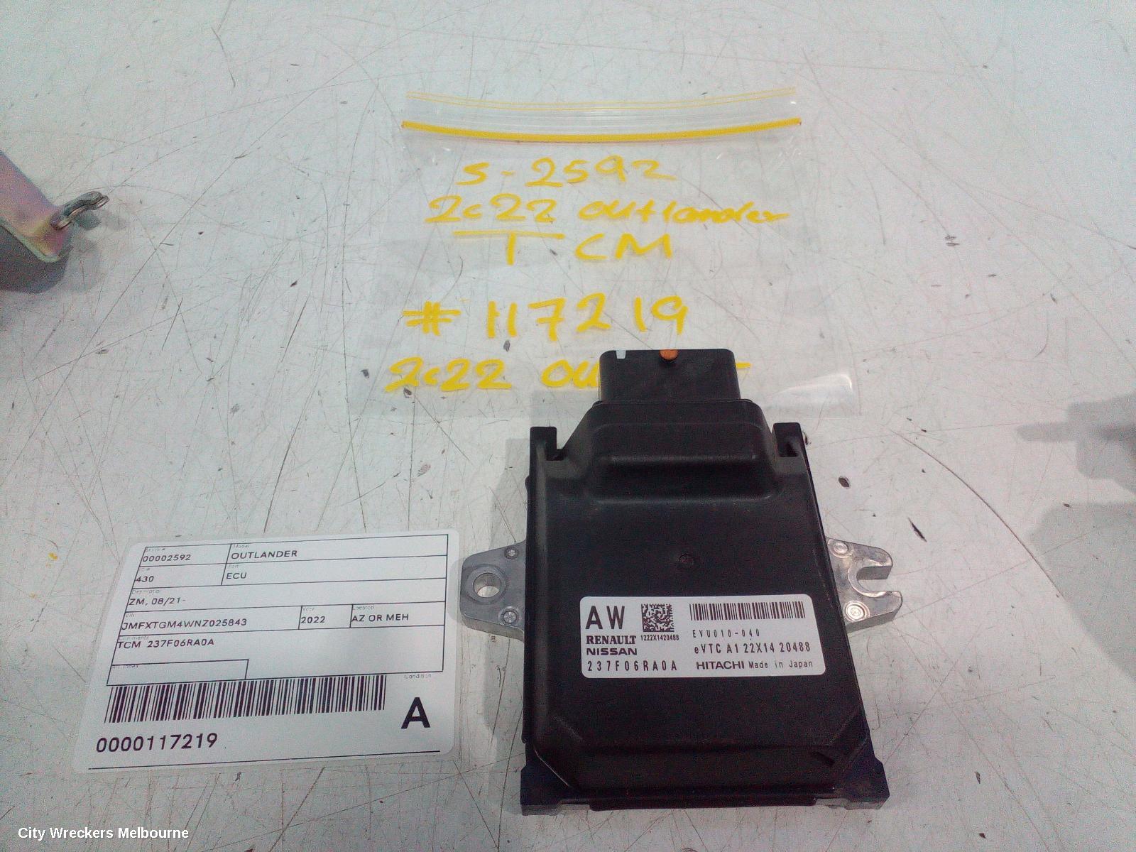 MITSUBISHI OUTLANDER ECU, ZM, 08/2021 ONWARDS