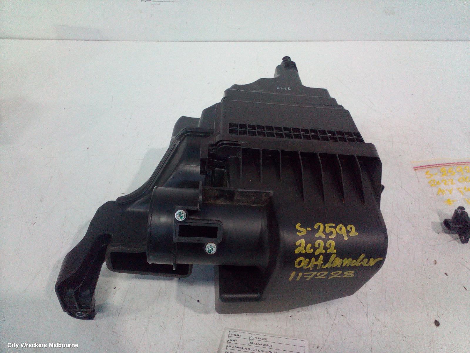 MITSUBISHI OUTLANDER AIR CLEANER/BOX, AIR CLEANER, PETROL, 2.5, PR25, ZM, 08/2021 ONWARDS